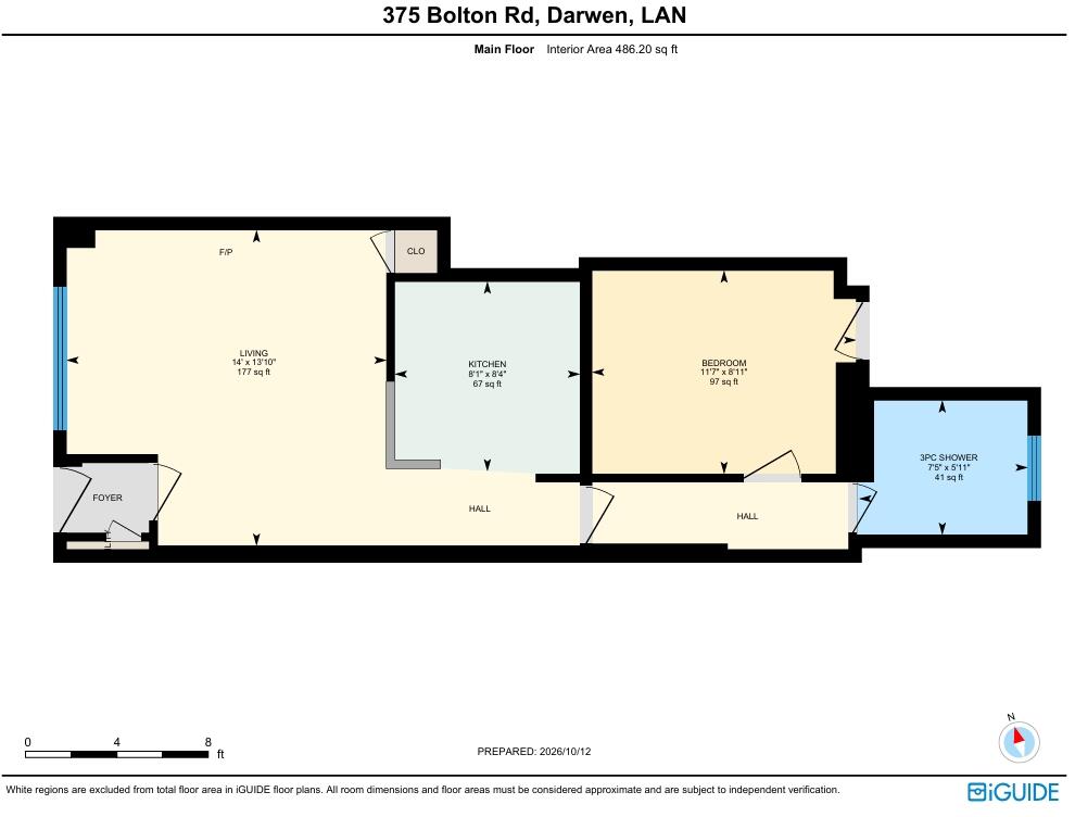 Bolton Road, Darwen, Lancashire, BB3 floorplan