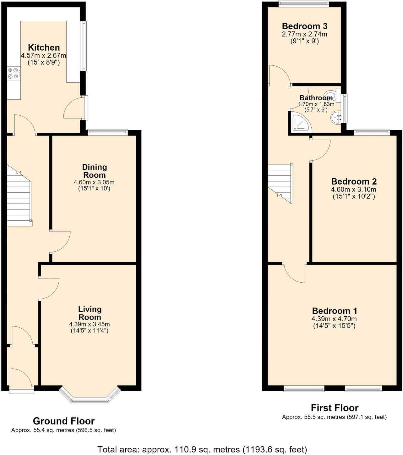 Plantation Street, Accrington, BB5 floorplan