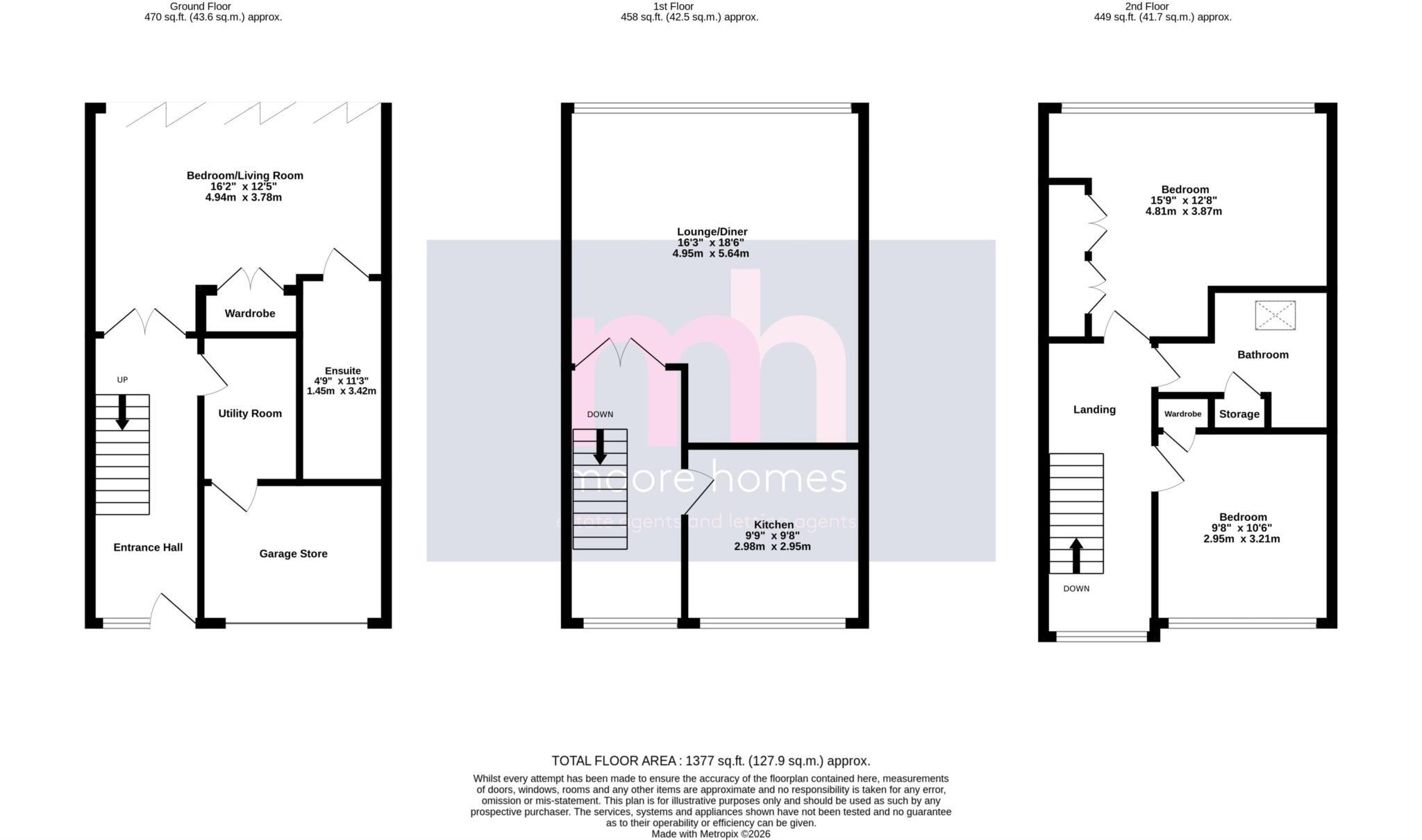 BOLLIN MEWS, Prestbury, SK10 4DP floorplan