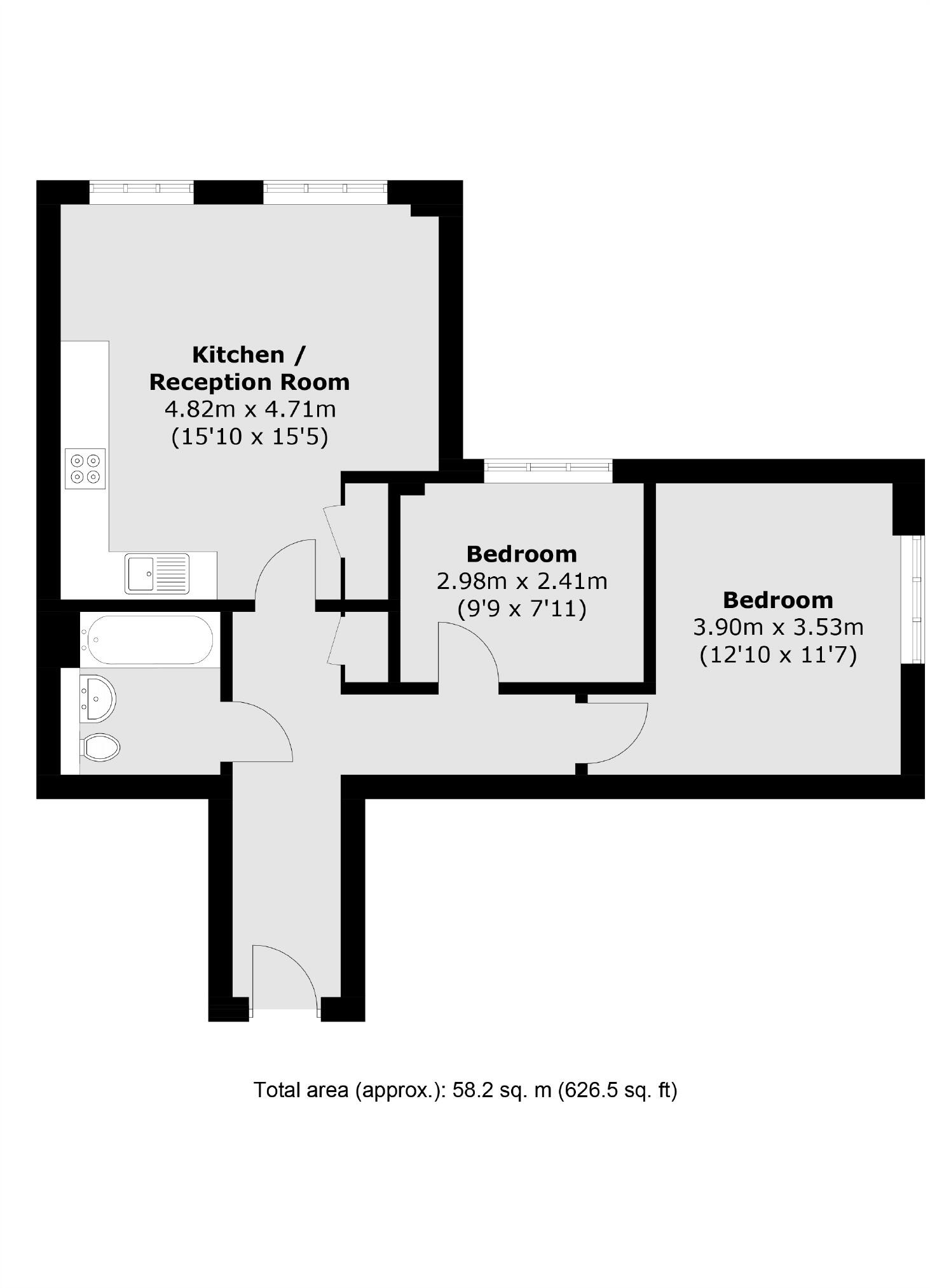 Maud Chadburn Place, Clapham floorplan
