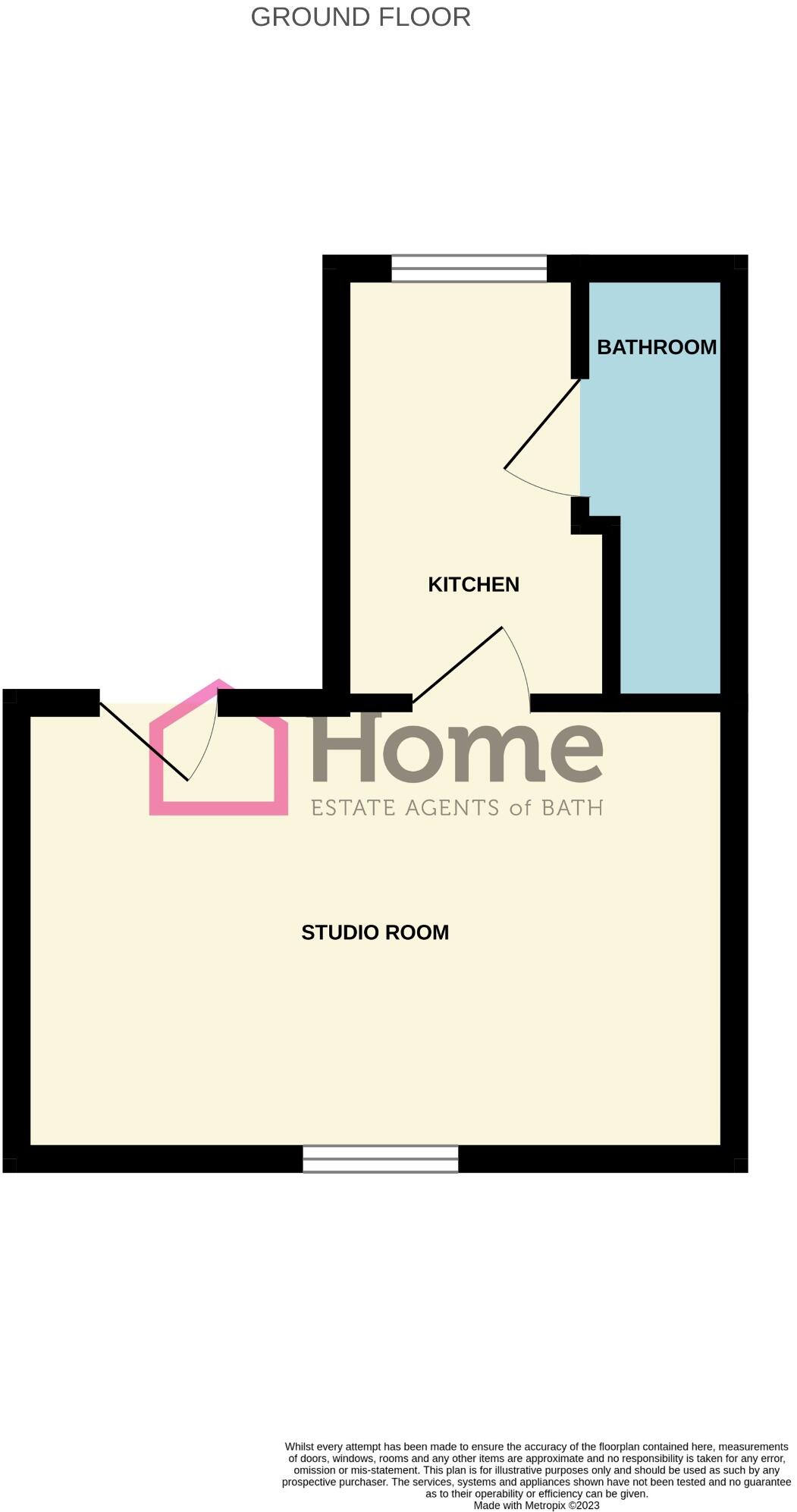 Angel Place, Lower Bristol Road, Bath, Somerset, BA2 floorplan