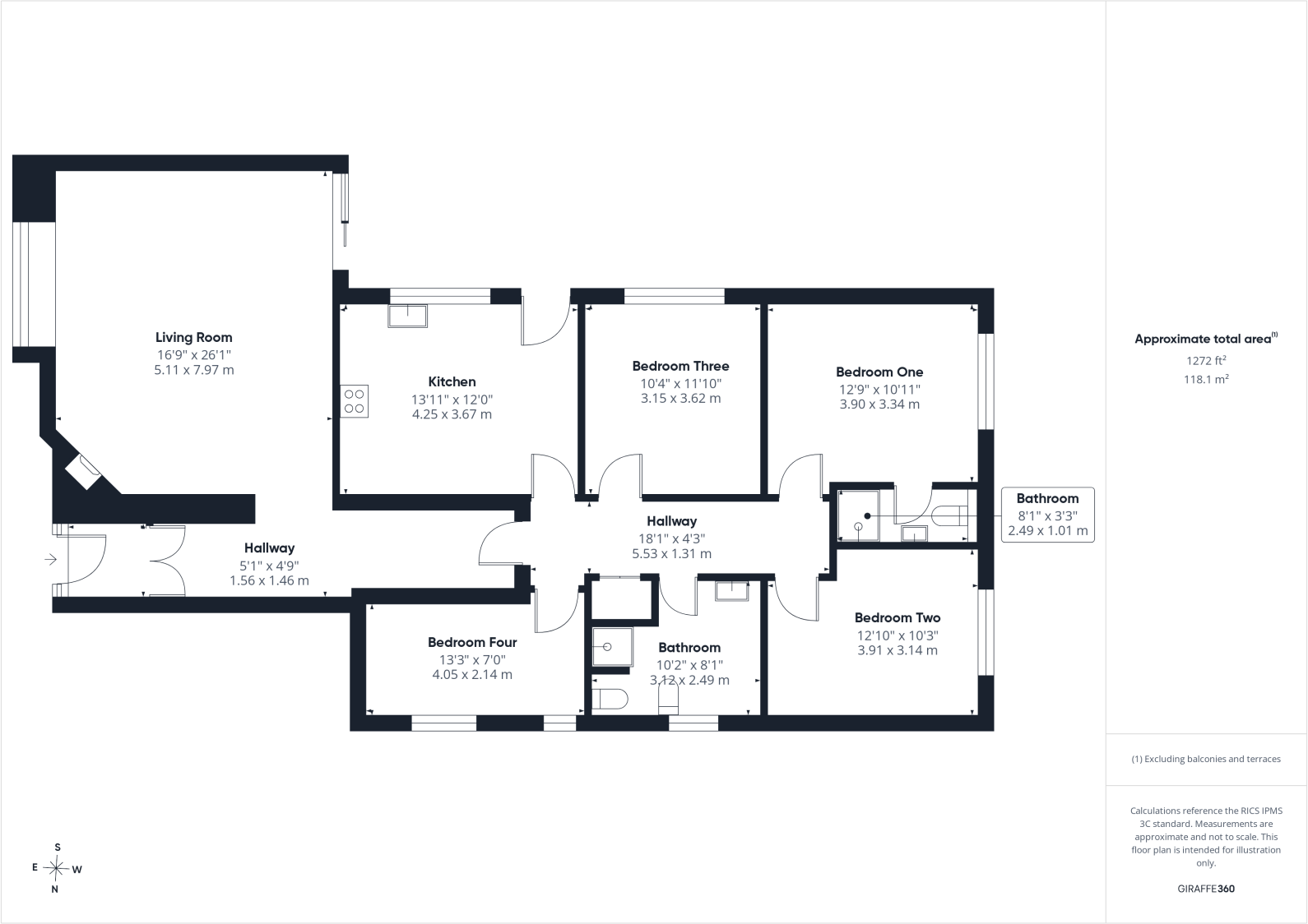 Little Shore, Skirlaugh, HU11 5HJ floorplan
