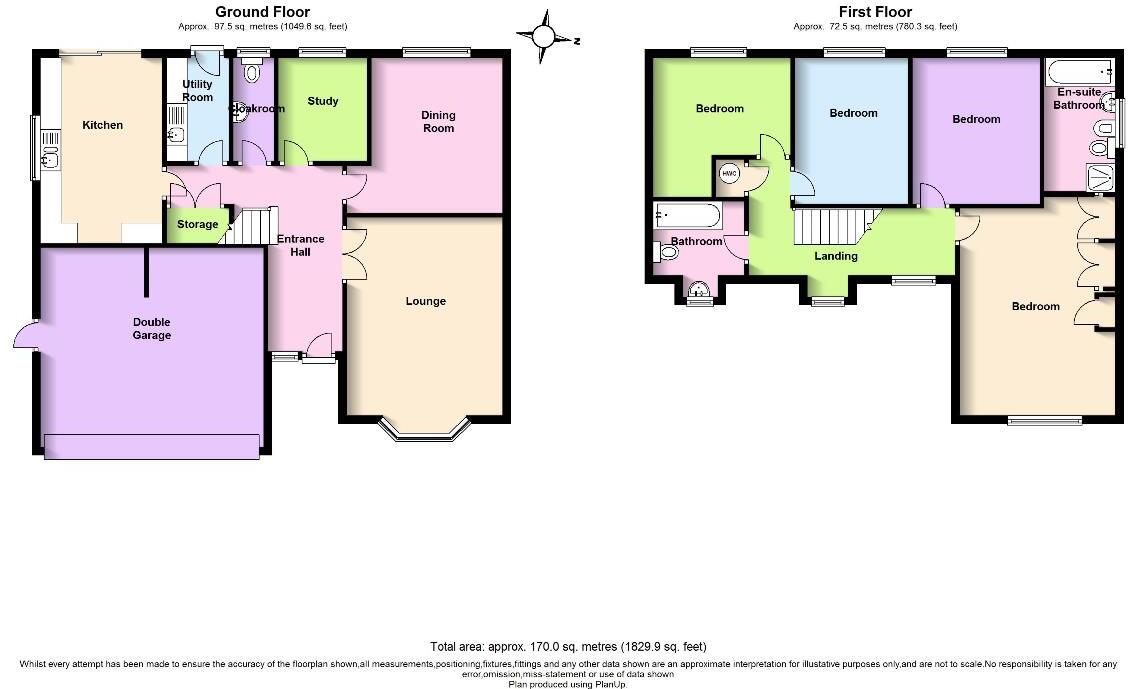 Langden Close, Culcheth, WA3 4DR floorplan
