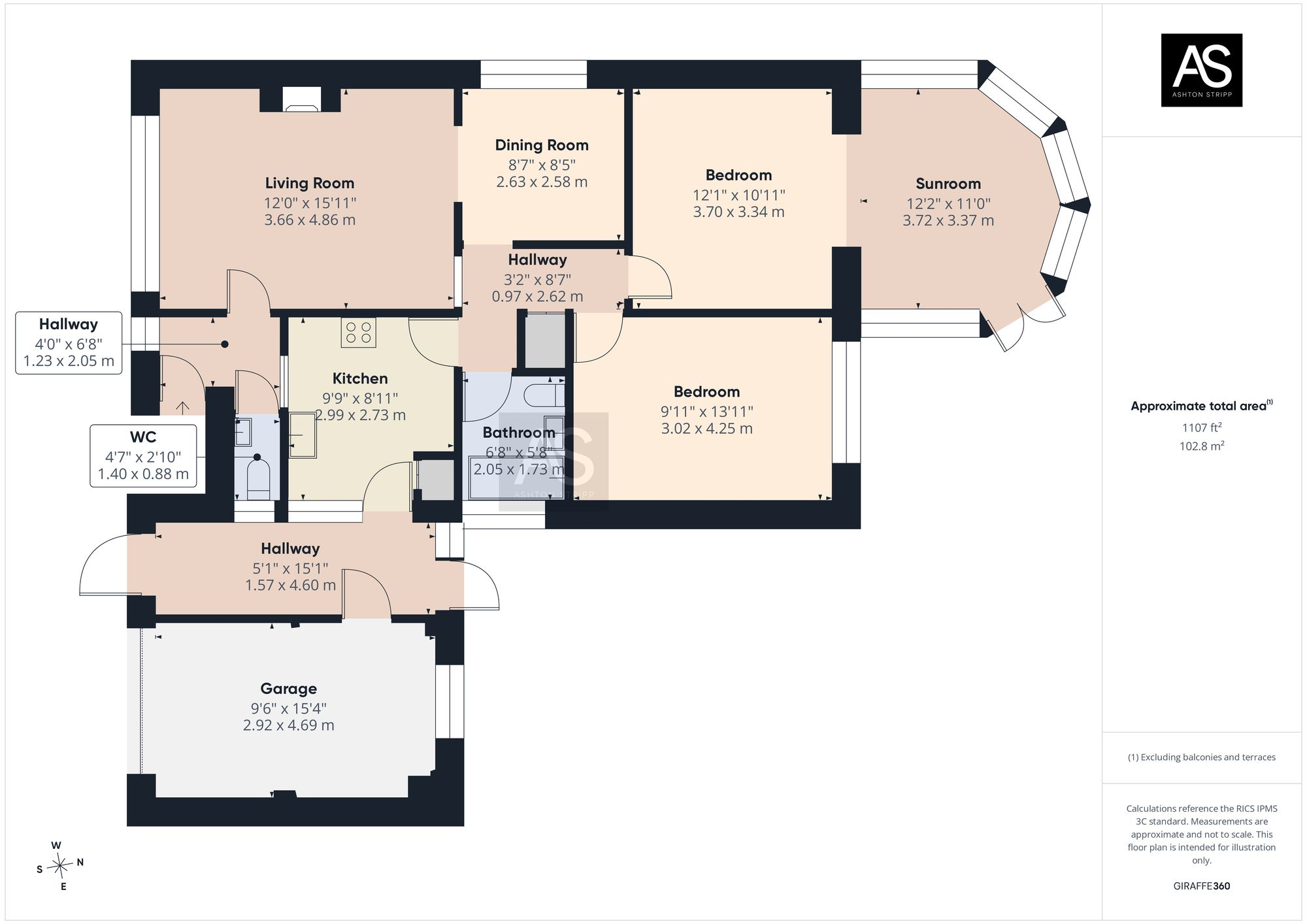 Hackwood, Robertsbridge, TN32 floorplan