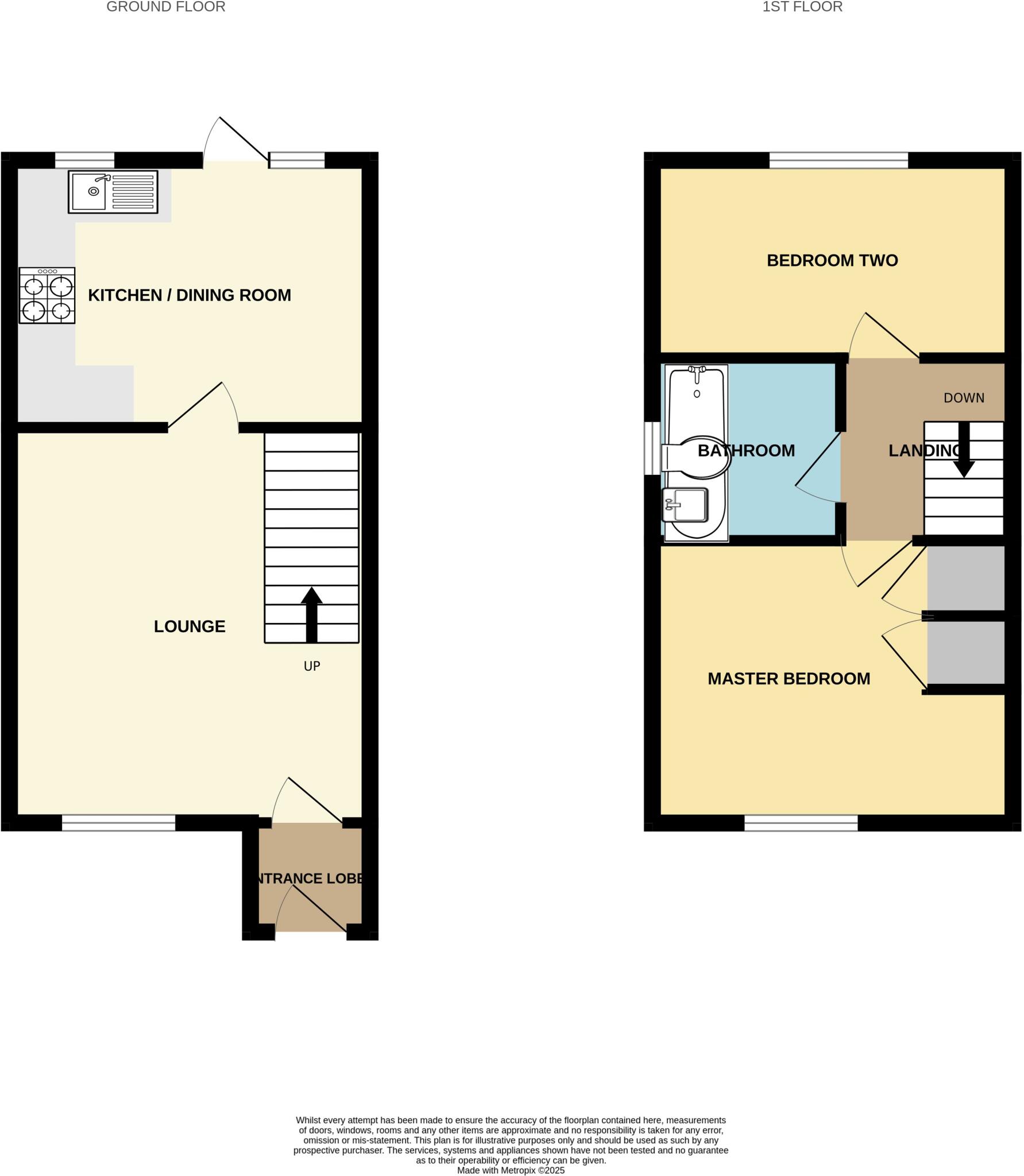 Whitehead Close, Shipley View, Ilkeston, Derbyshire, DE7 floorplan