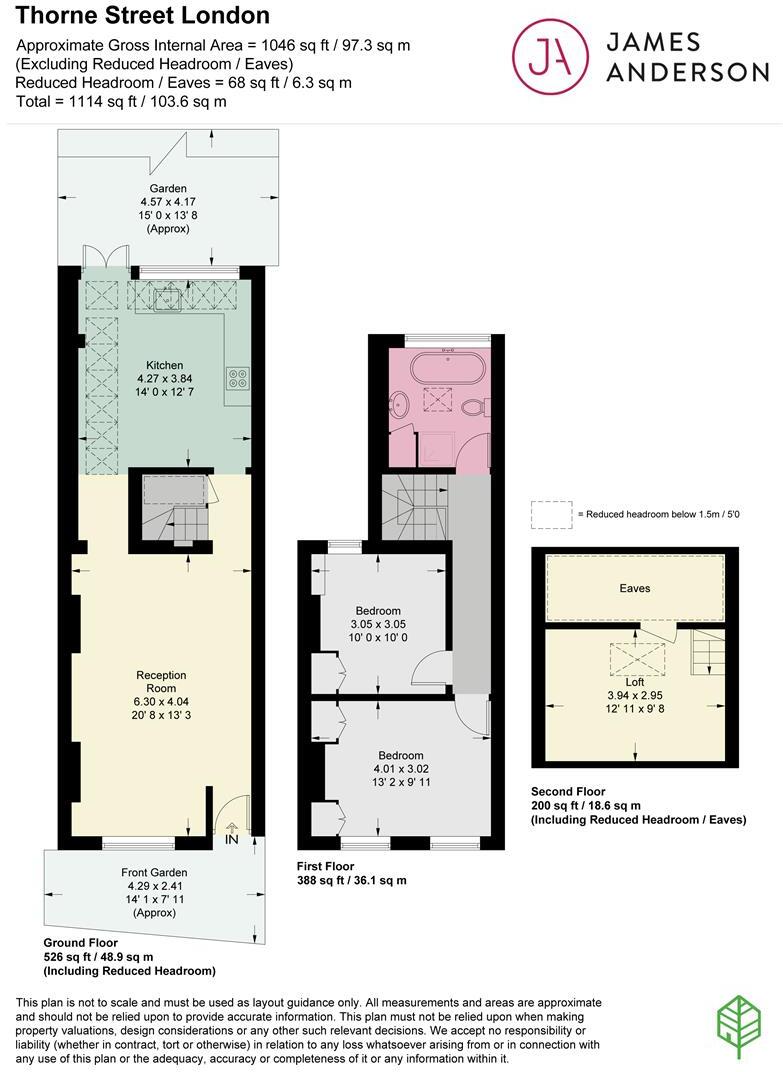Thorne Street, Barnes, SW13 floorplan