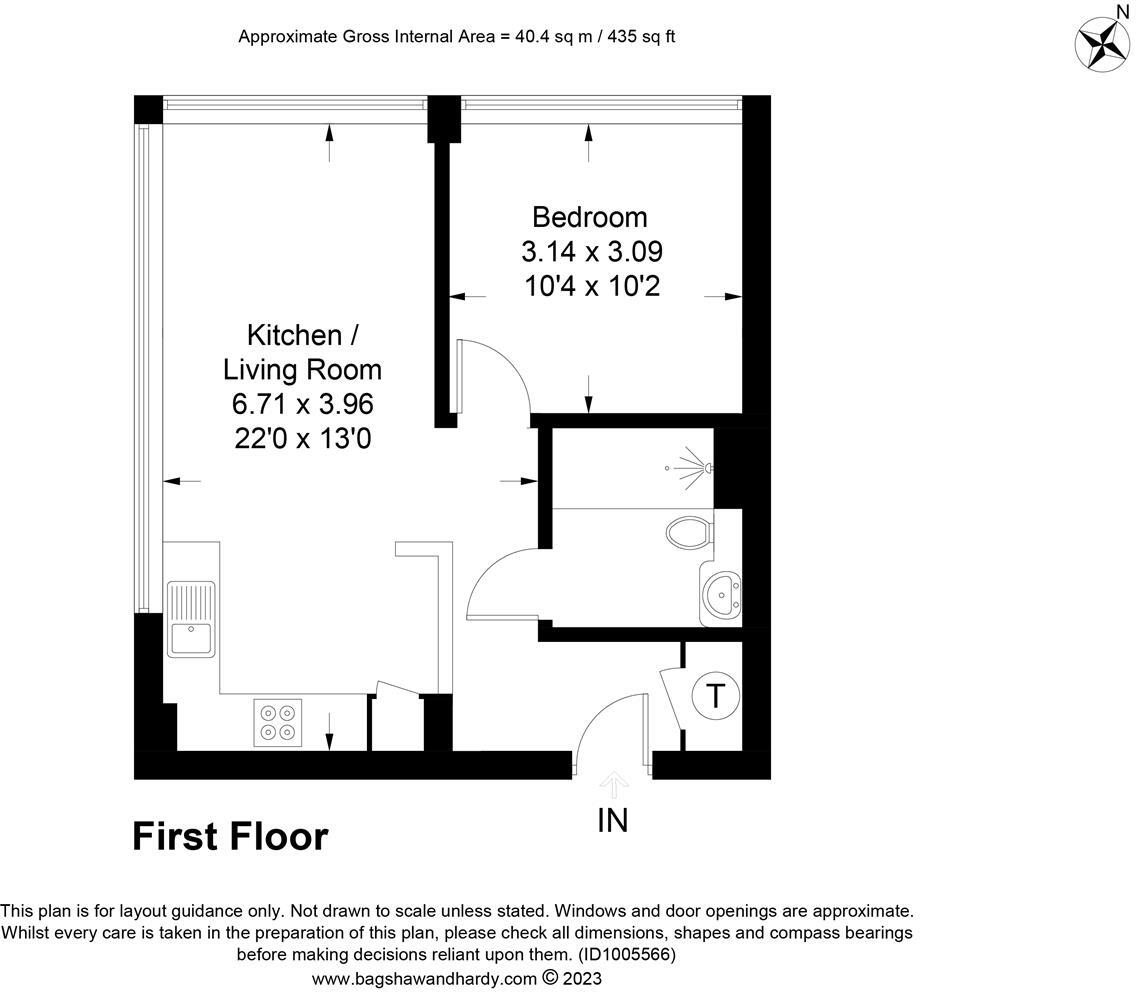 Thornetts House, Leatherhead KT22 floorplan