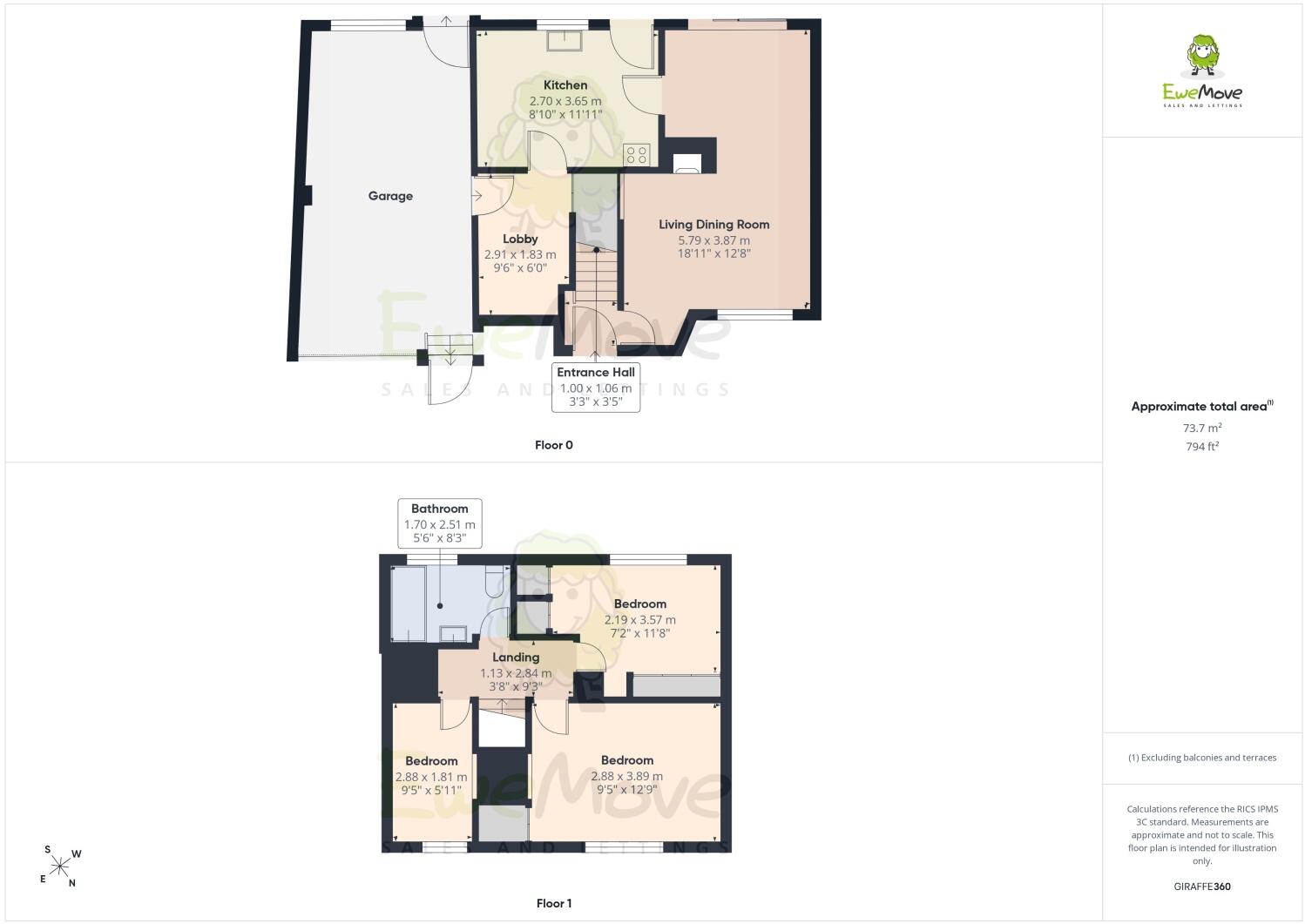 Windmill Street, Strood, Rochester, ME2 3XJ floorplan