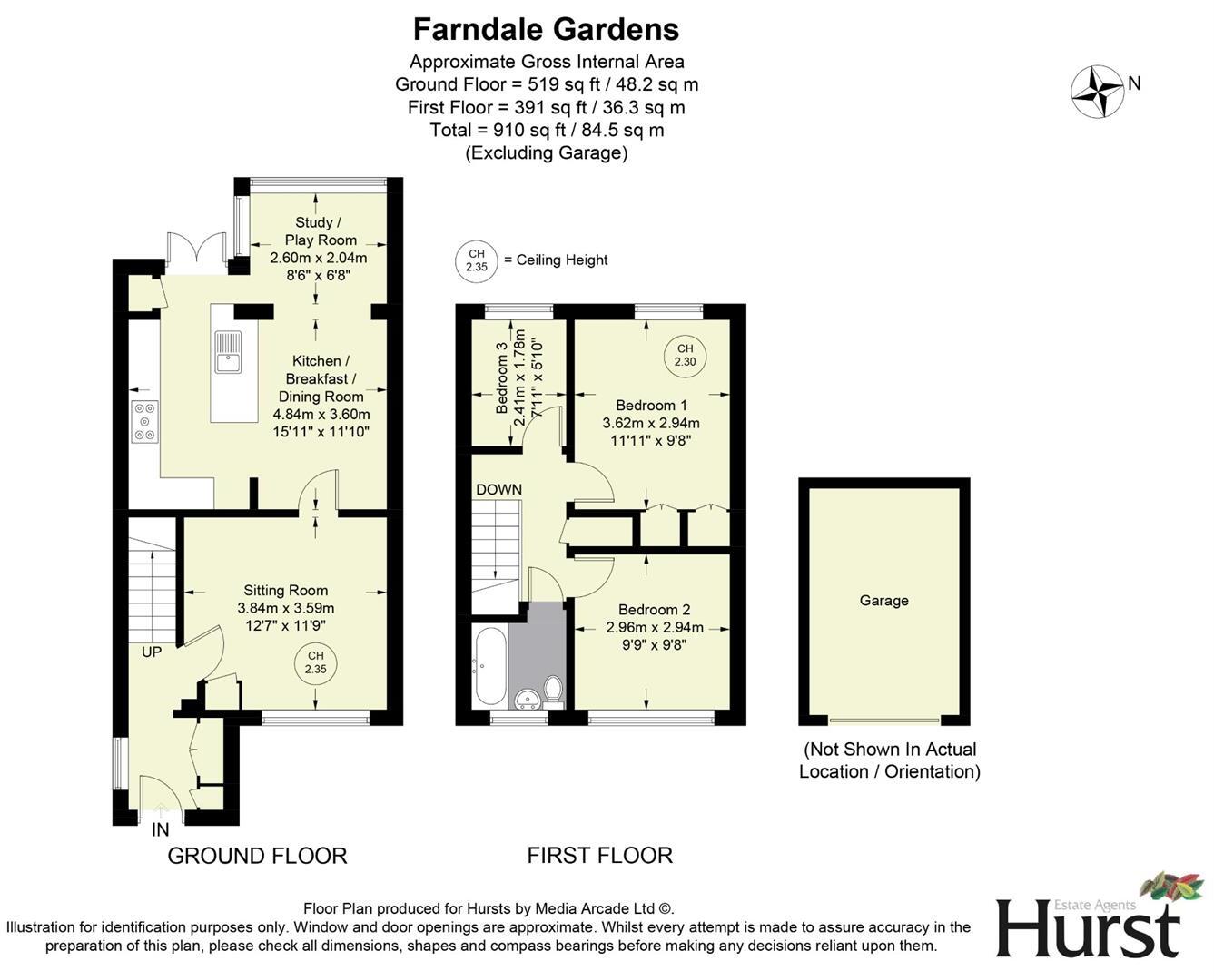 Farndale Gardens, Hazlemere floorplan