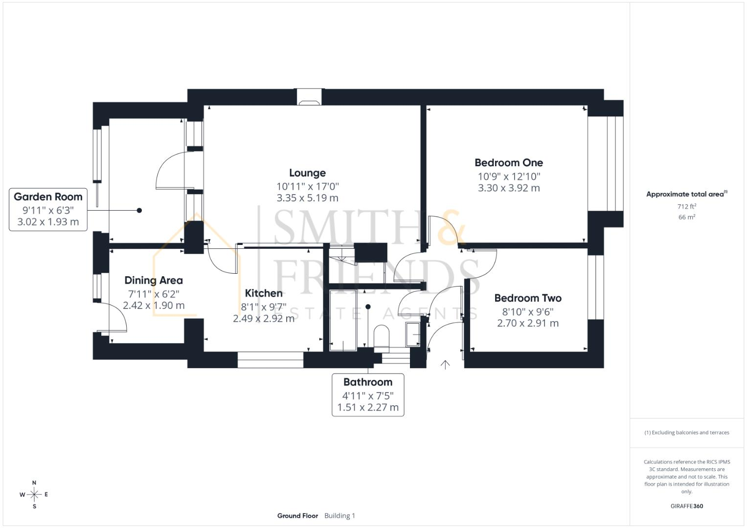 Queensland Road, Hartlepool floorplan