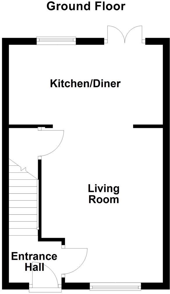 Hugh Street, Castleford floorplan