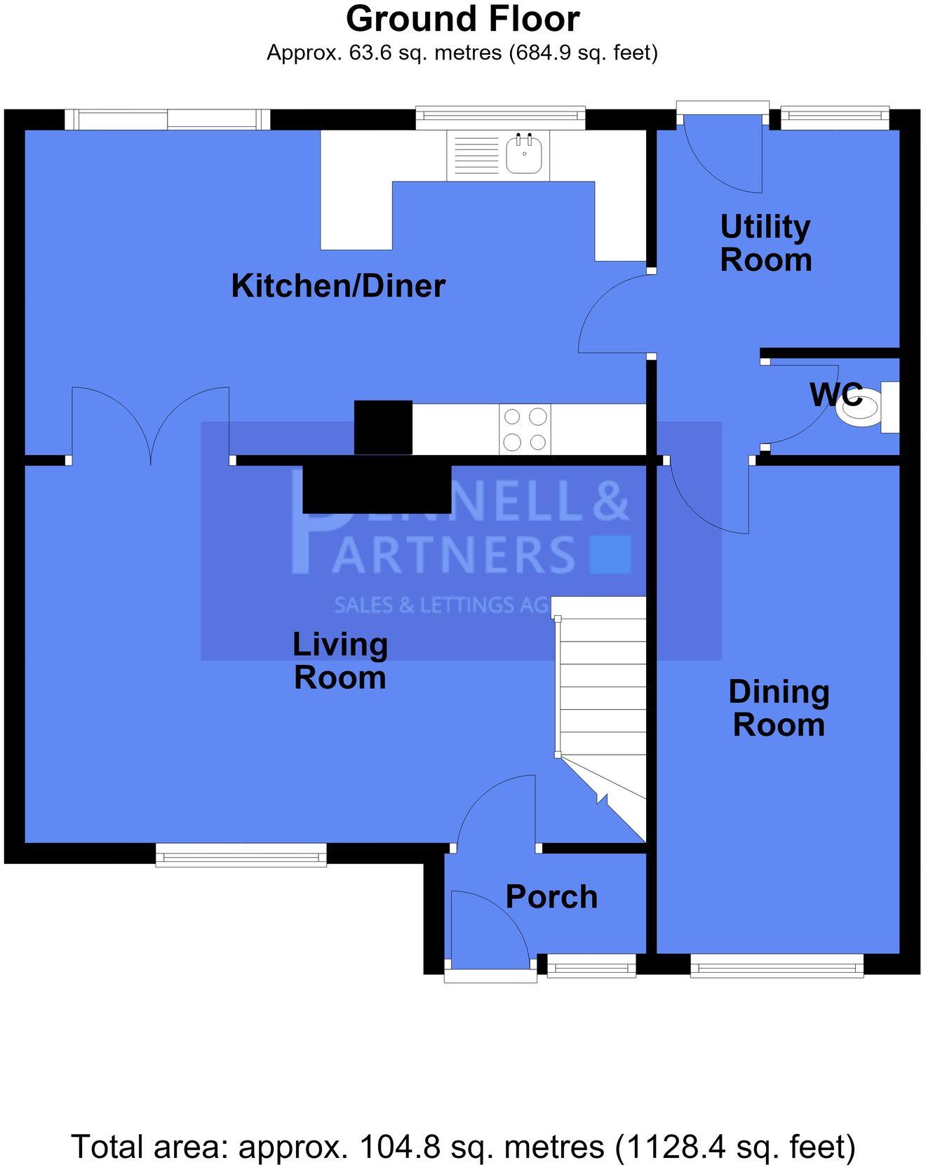 Whiteacres, Whittlesey, Peterborough, PE7 floorplan
