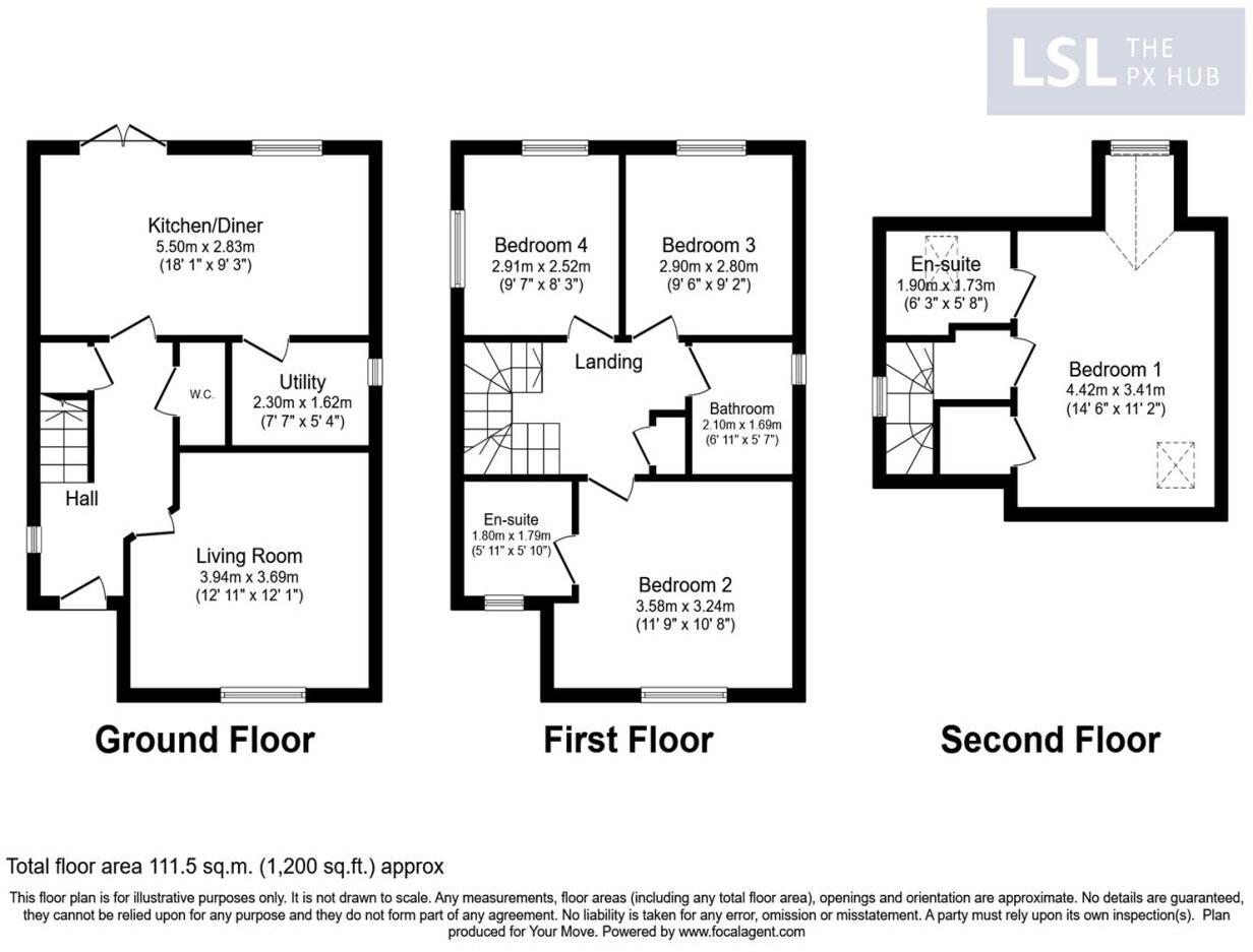 Worcester Lane, Boulton Moor, Derby floorplan