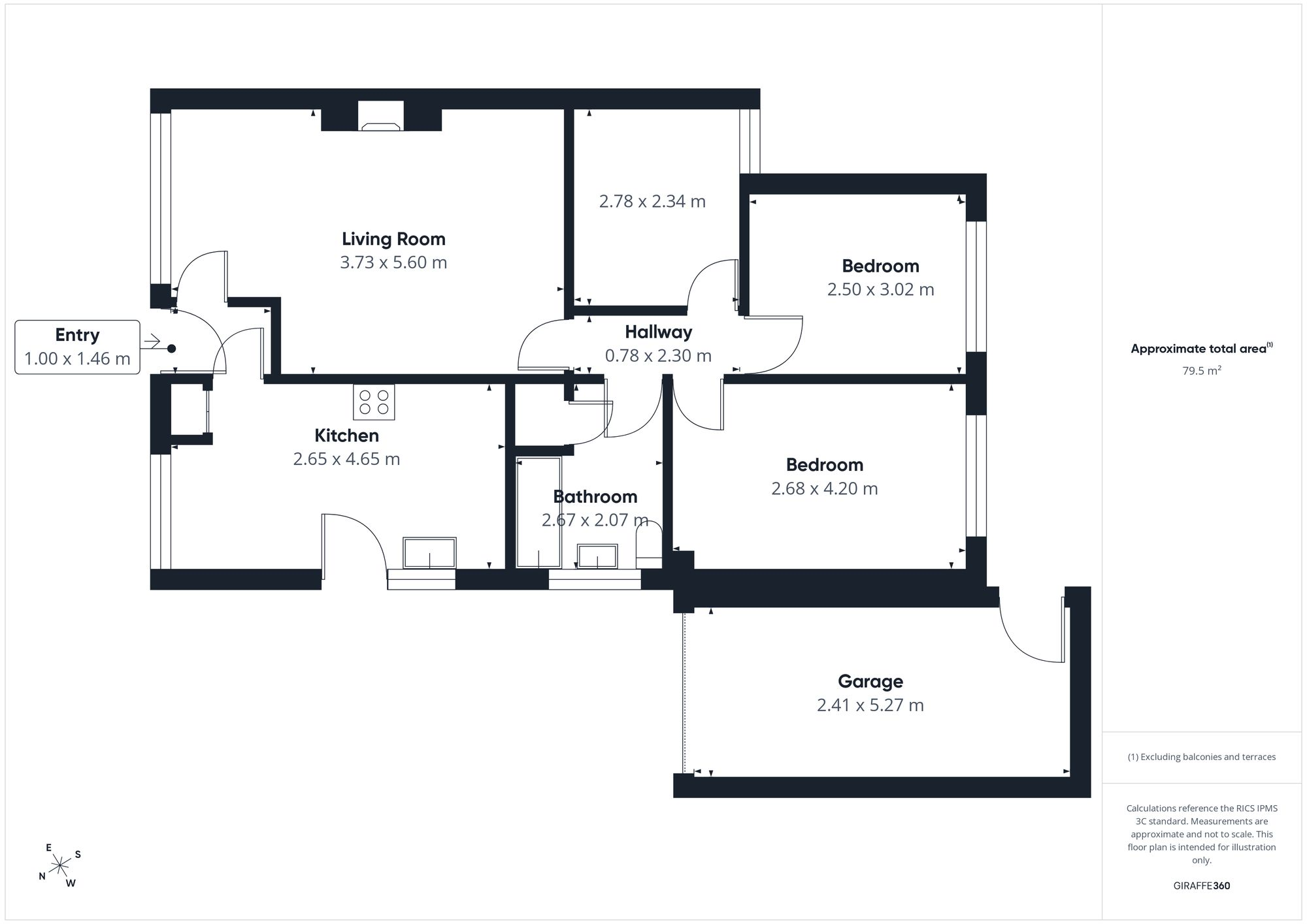 Ffordd Pentre, Mold, CH7 floorplan