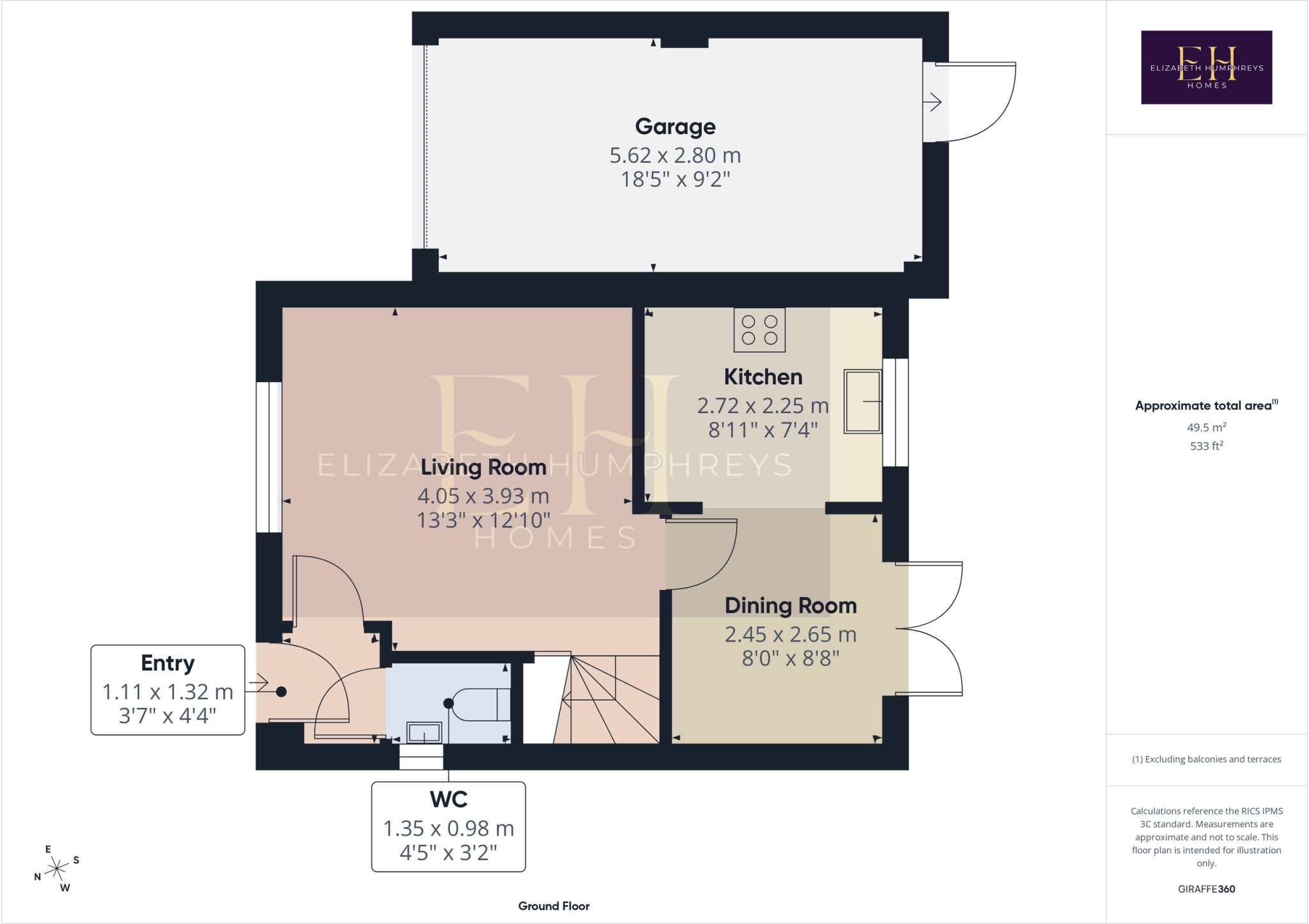 Beachcroft, Hadston, Morpeth, Northumberland floorplan