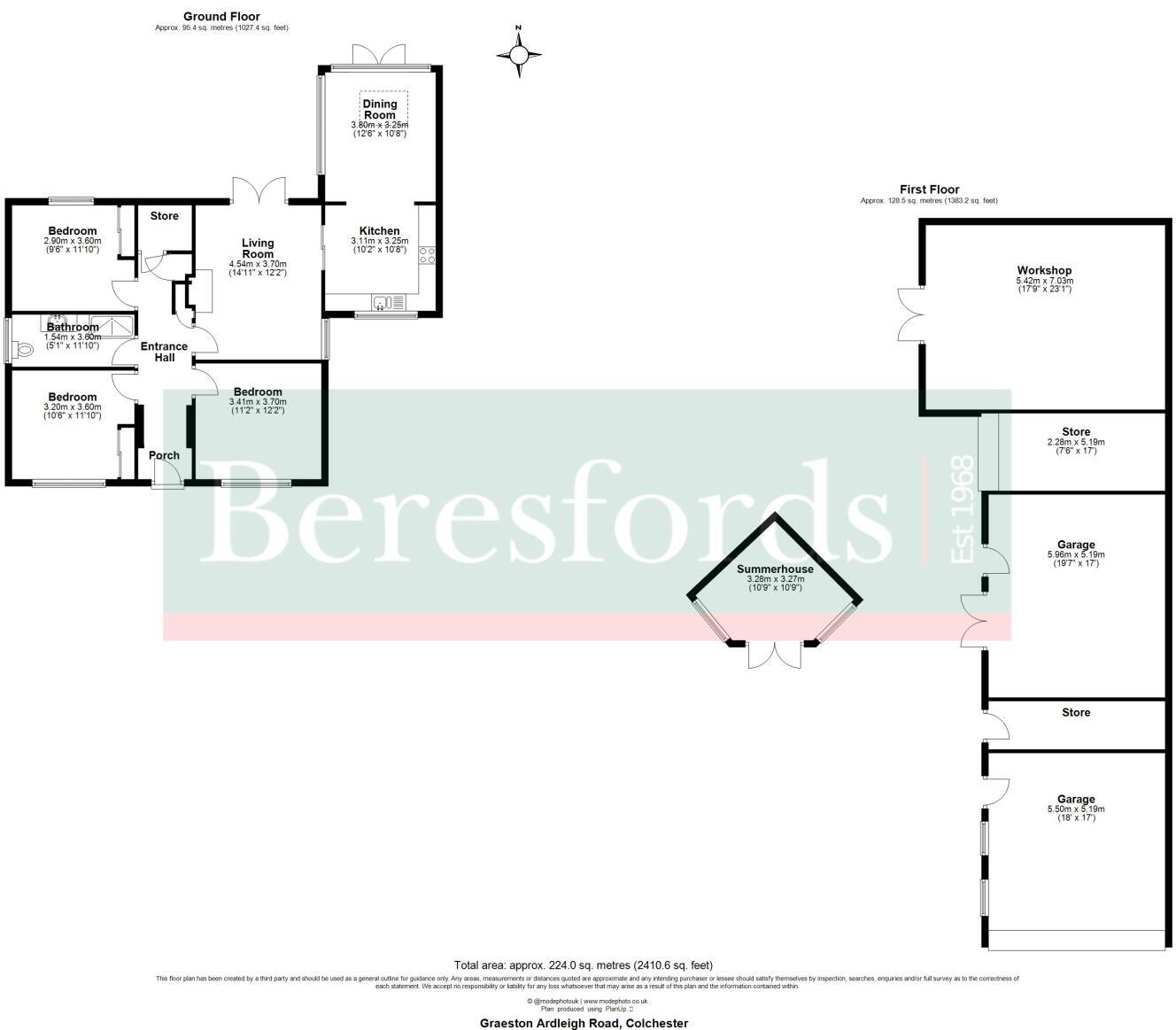 Ardleigh Road, Little Bromley, CO11 floorplan