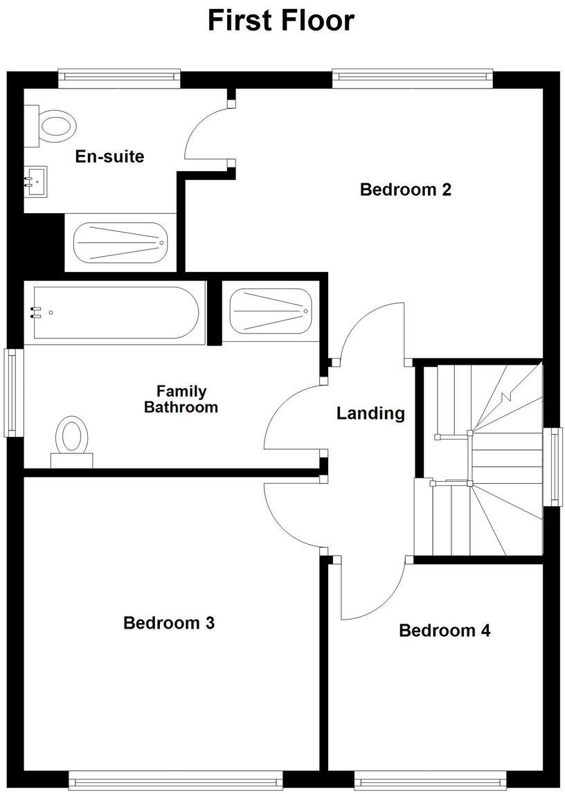 Wootton Mews, Worsley, M28 floorplan