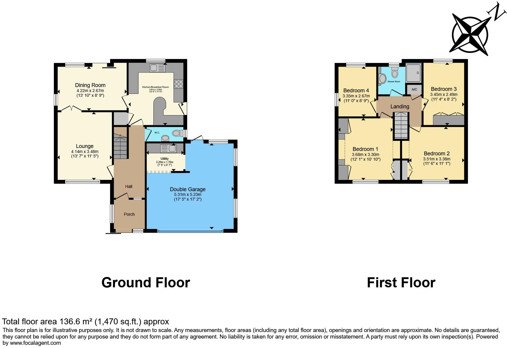 Oaktree Avenue, Nottingham, NG12 floorplan