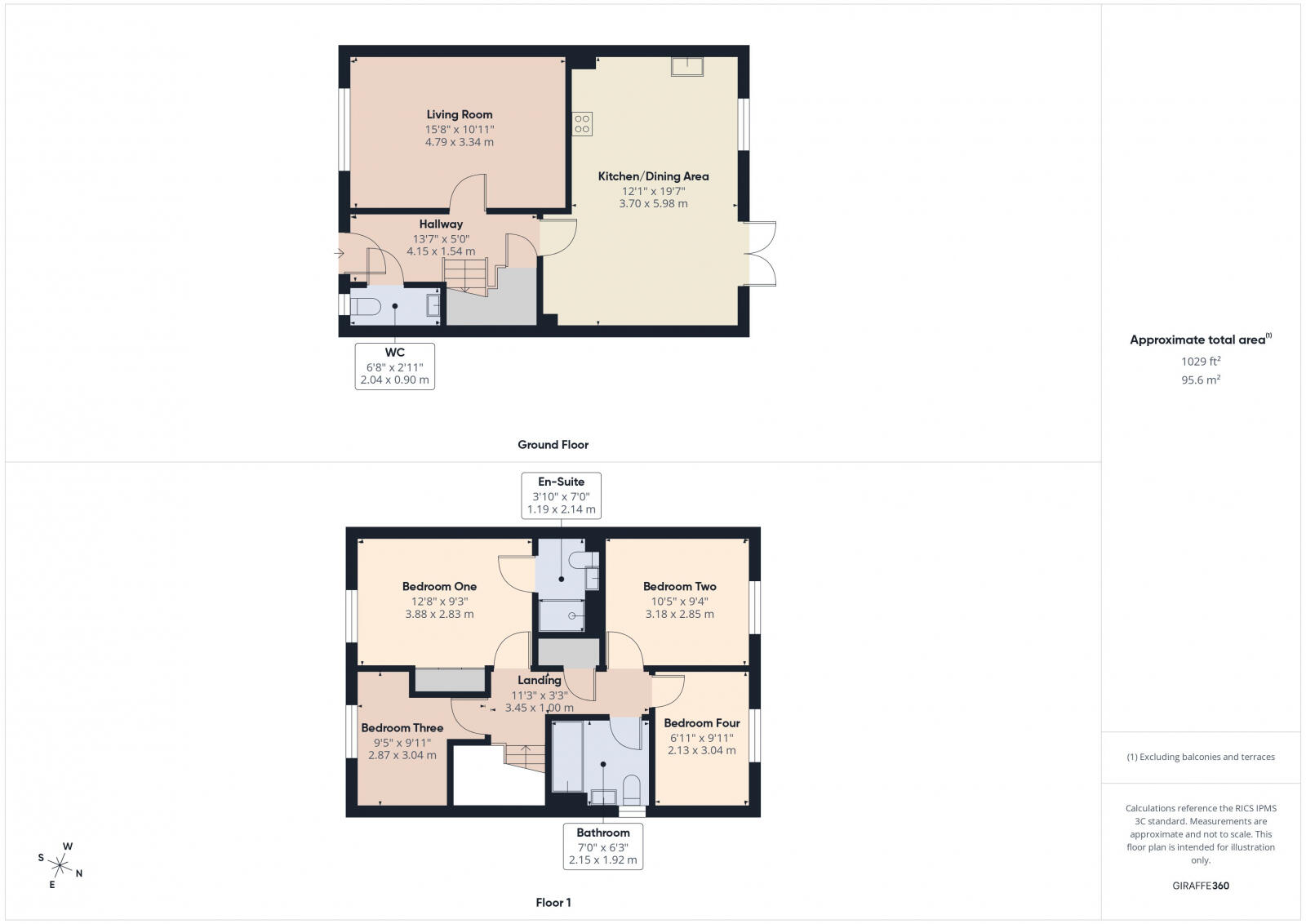 1, Woodmansey Garth, Driffield, YO25 5GF floorplan