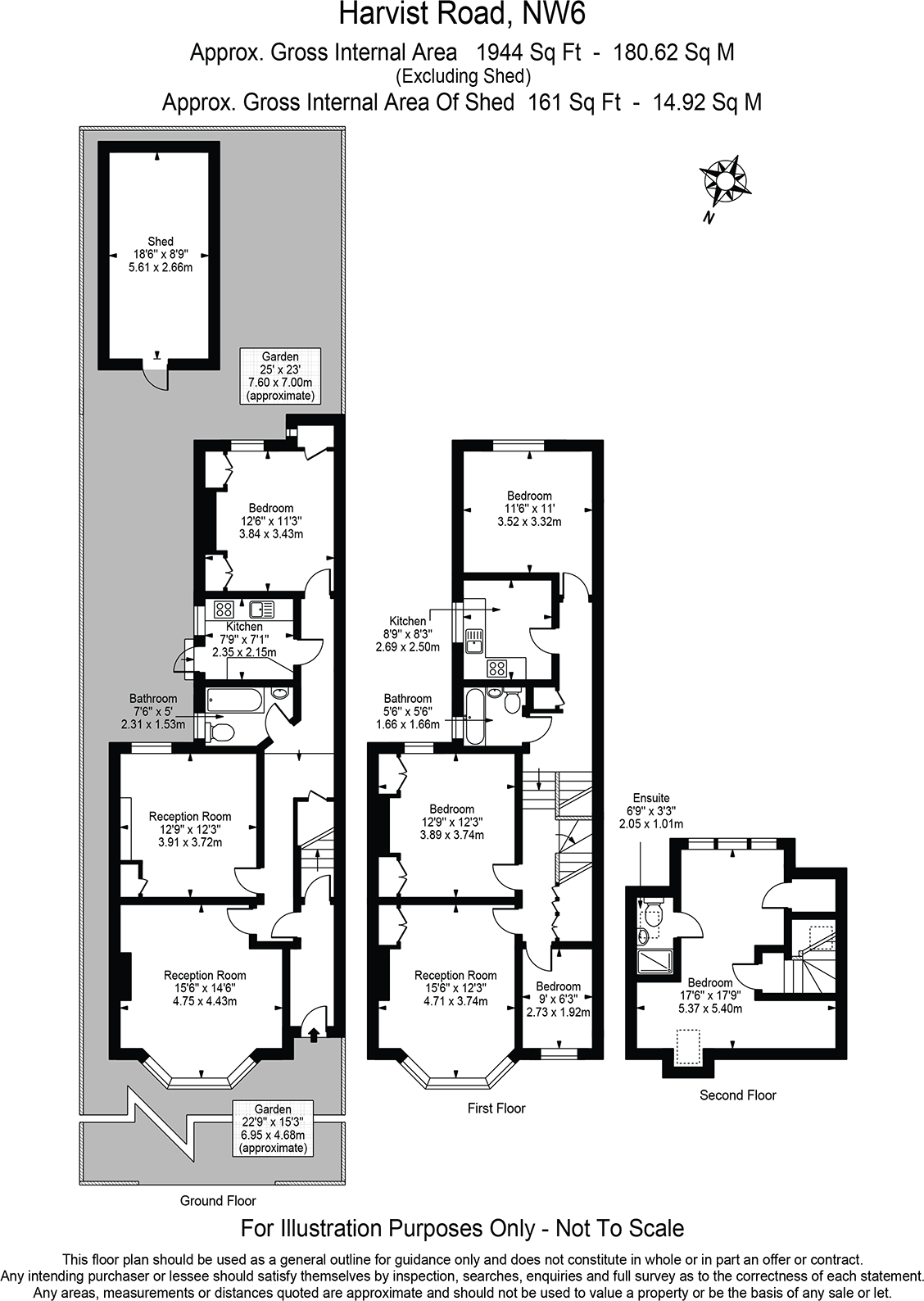 Harvist Road, London, NW6 floorplan