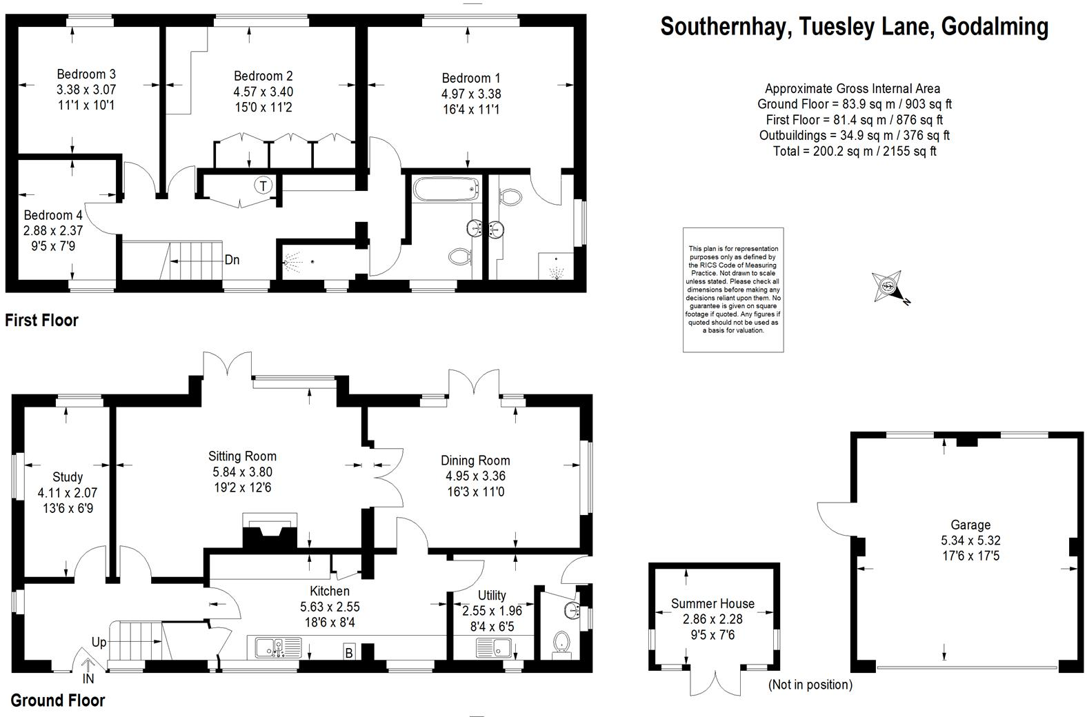 Tuesley Lane, Busbridge floorplan