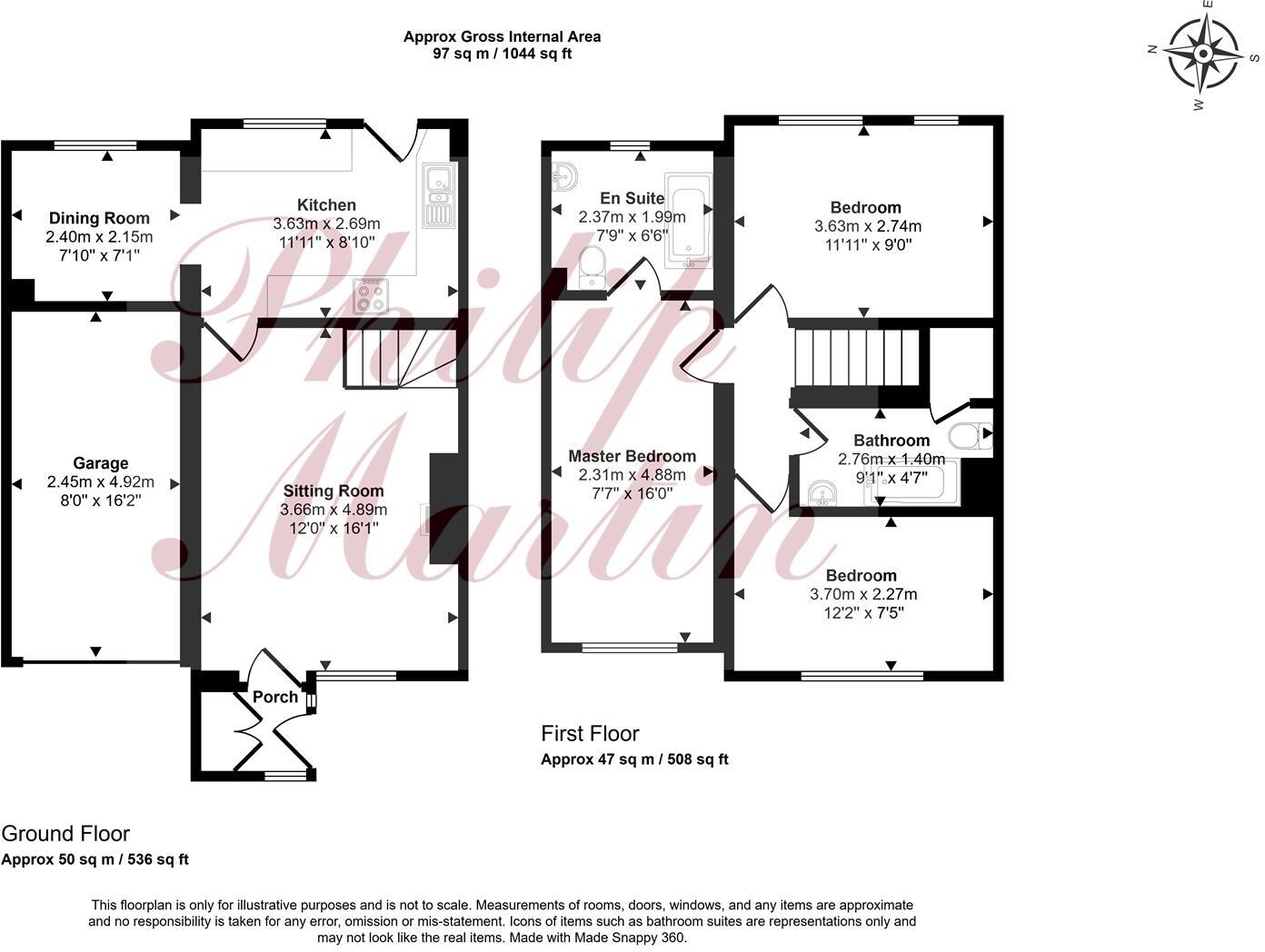 Carne View Road, Probus floorplan