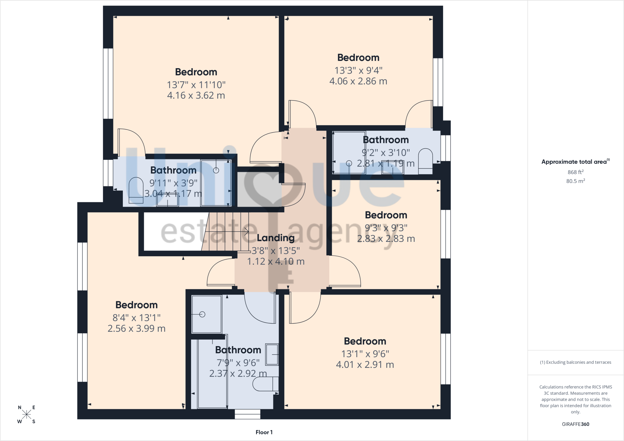 Heaton Way,  Kirkham, PR4 floorplan