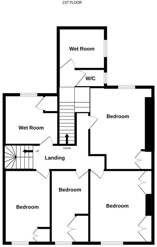 24 Belle Vue Terrace, Broughton Road, Skipton, BD23 1RU floorplan