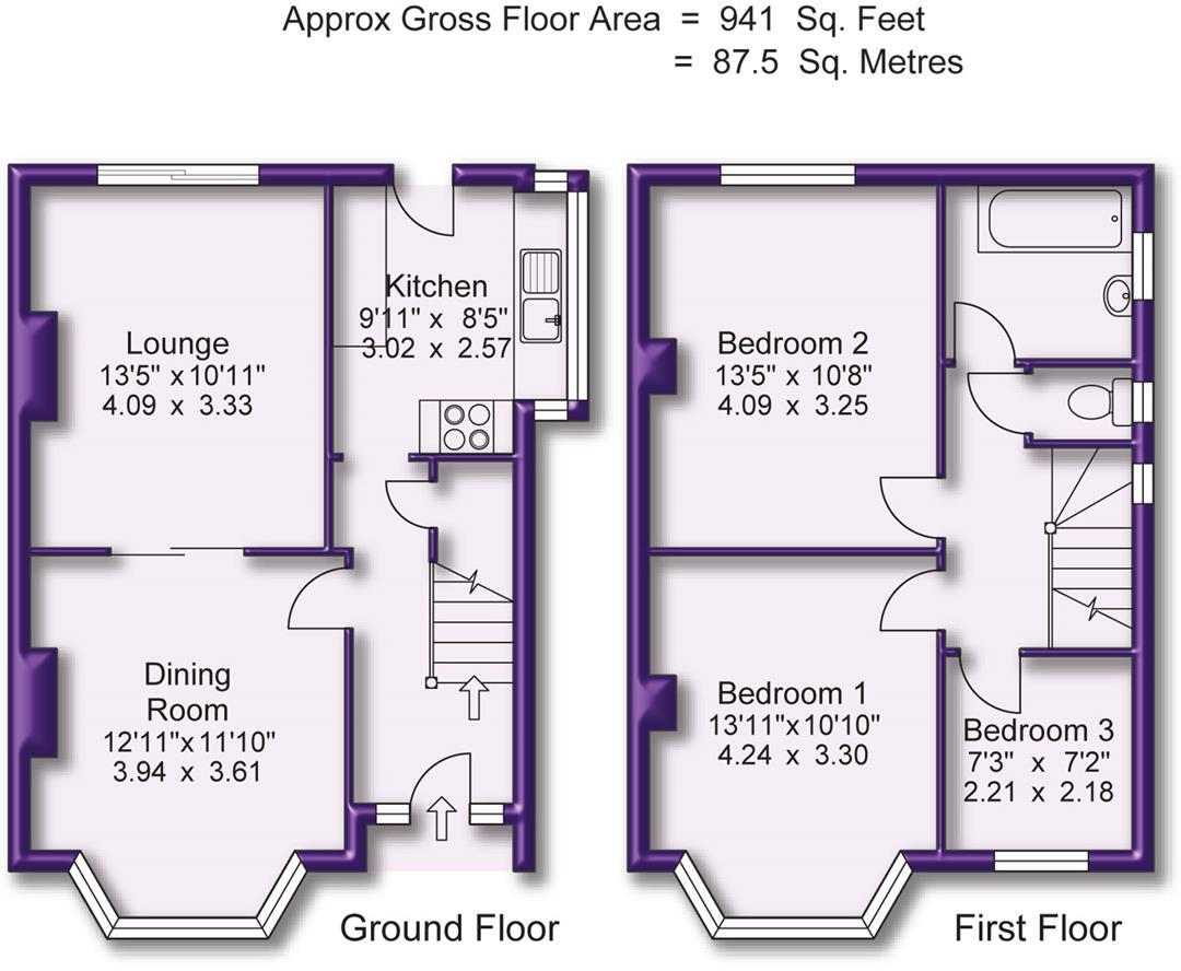 Cherry Lane, Sale floorplan