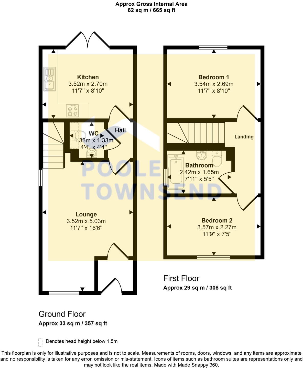 Cowper Close, Barrow-in-furness, LA14 5SQ floorplan
