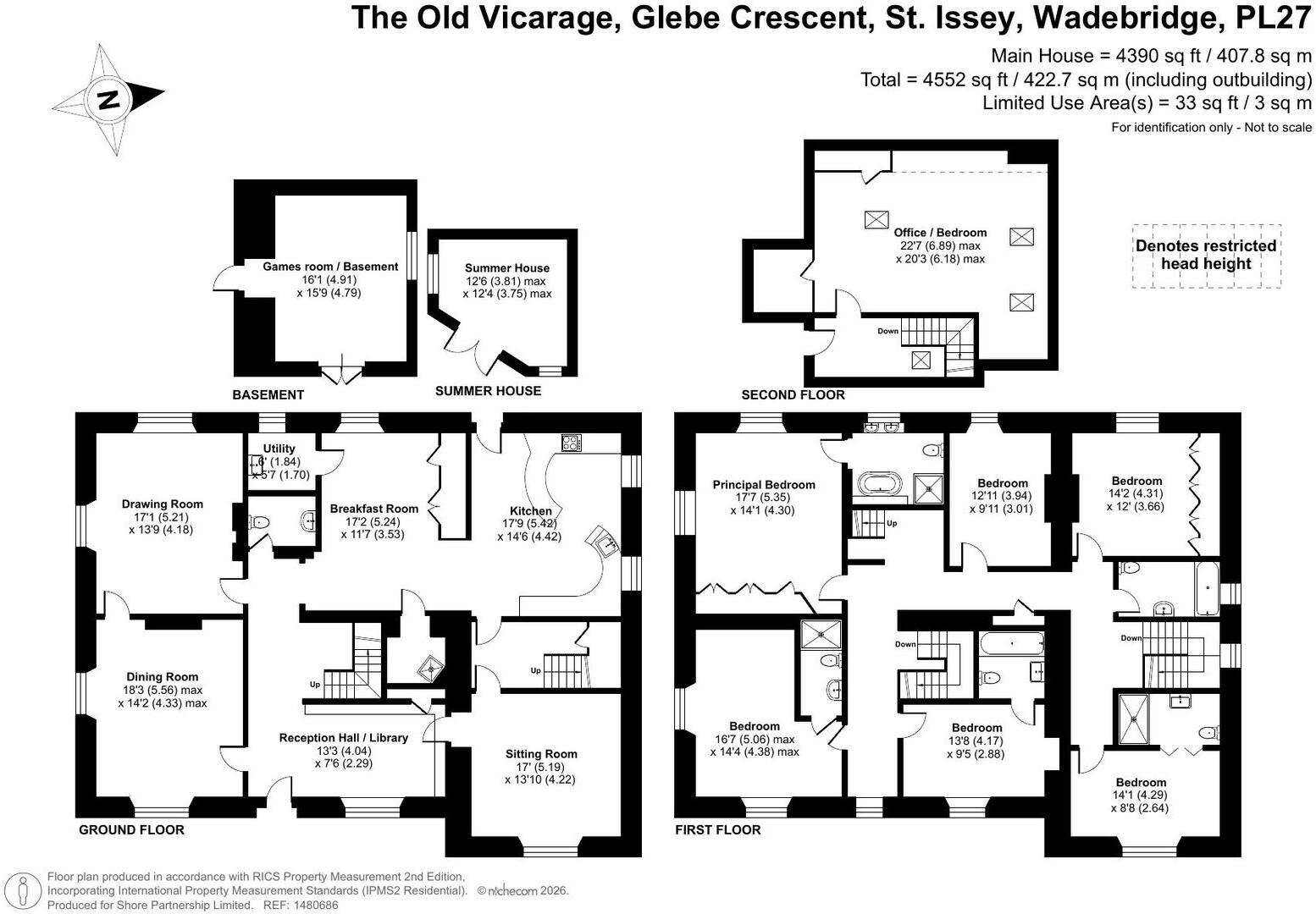 St Issey, near Padstow floorplan
