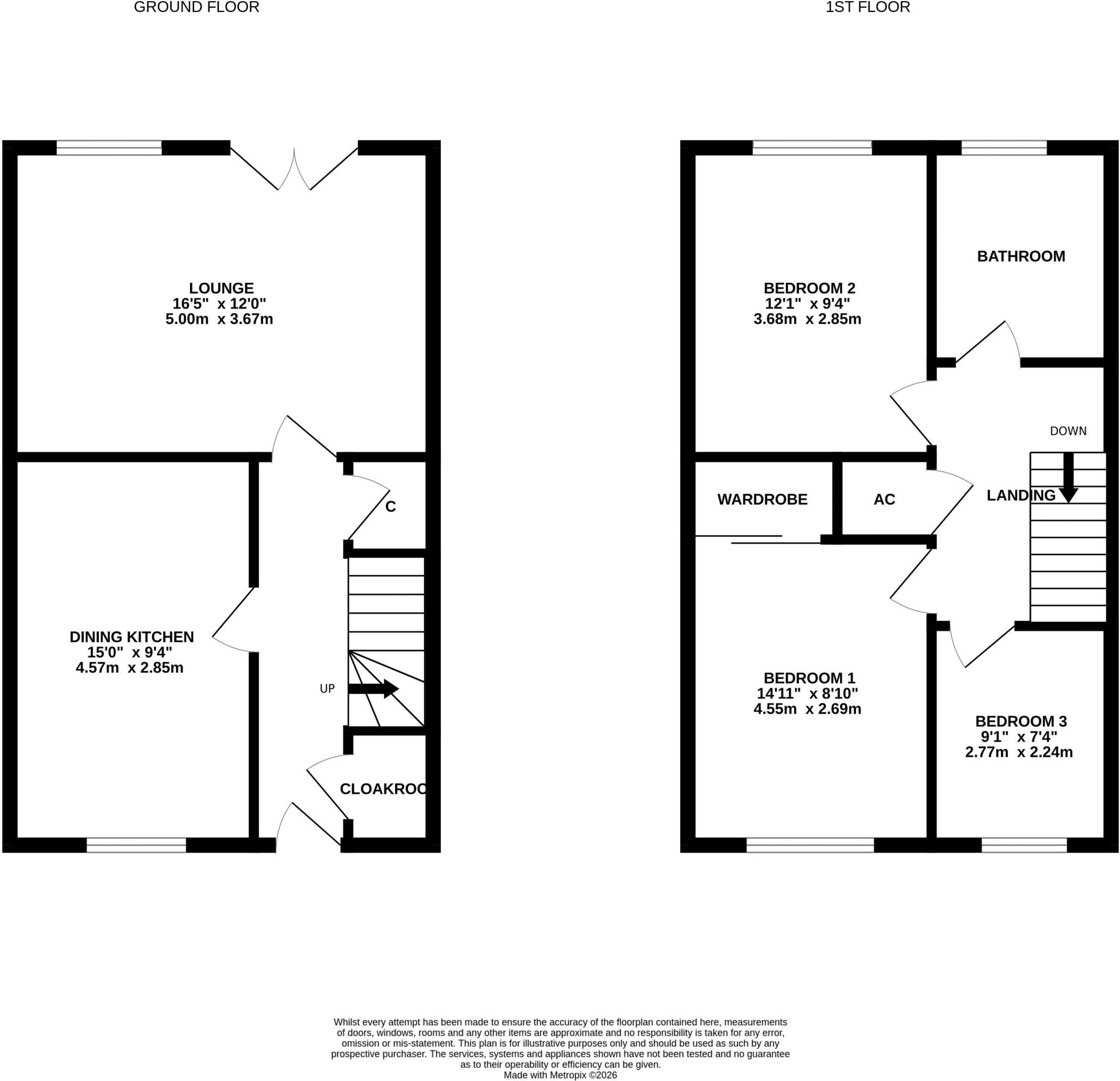 39 Cronk View Crescent, Ballakilley, Port Erin floorplan