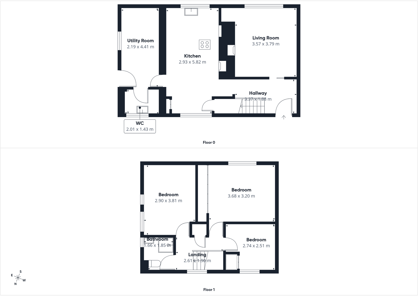 Woodland Road, Drybrook floorplan