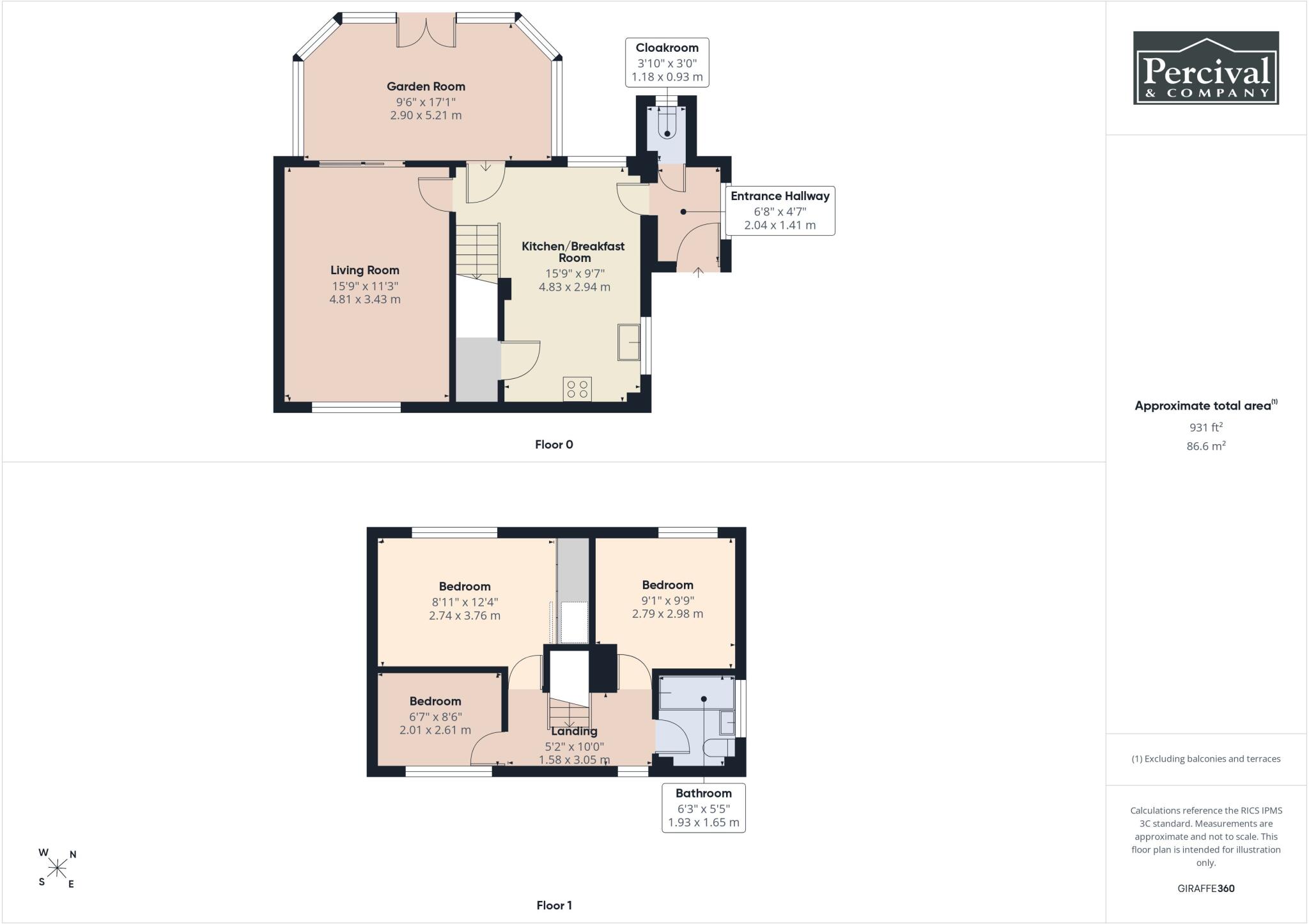 Hunt Road, Earls Colne, Colchester, Essex, CO6 floorplan