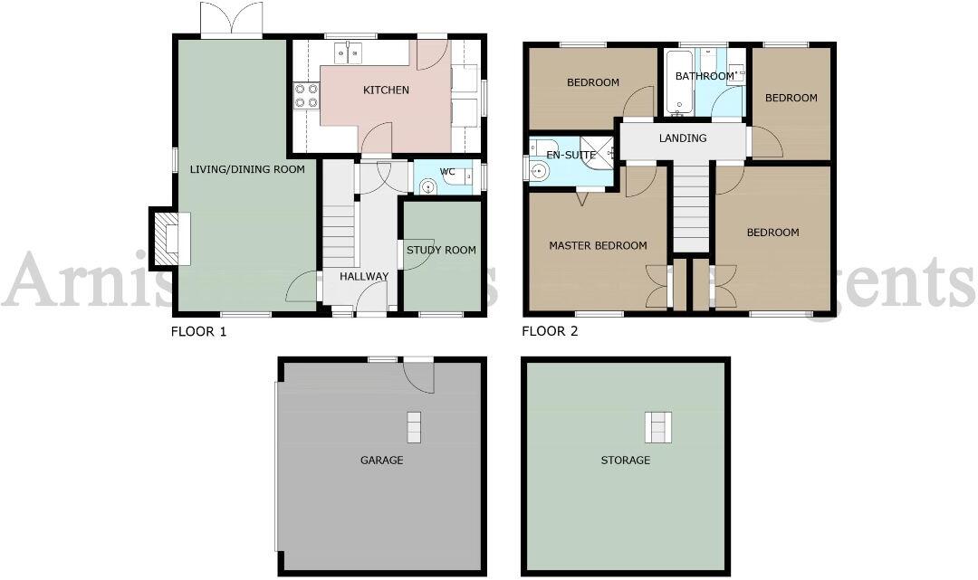 Station Gardens, Southwaite CA4 0JR floorplan