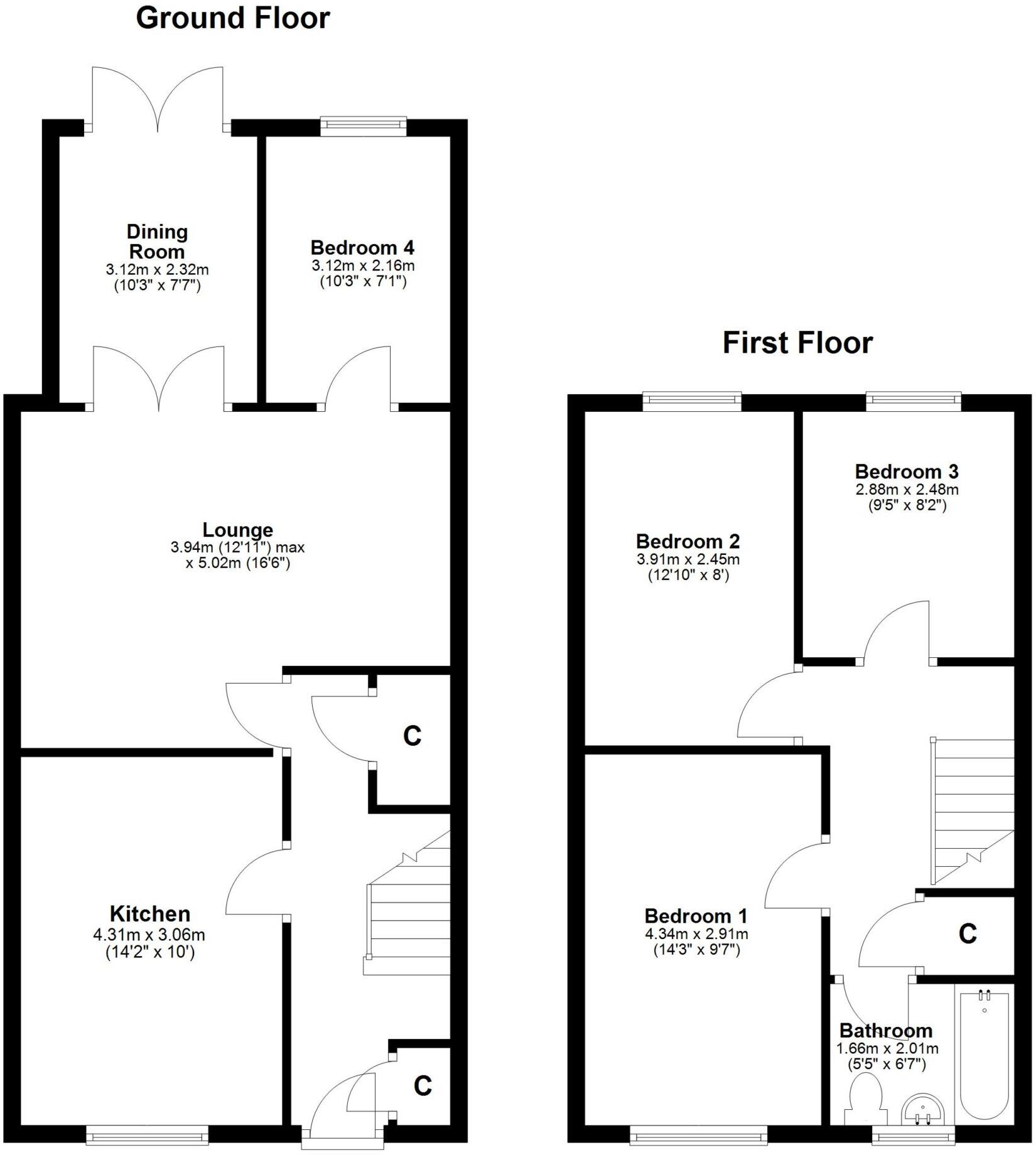 Aytoun Drive, Erskine floorplan