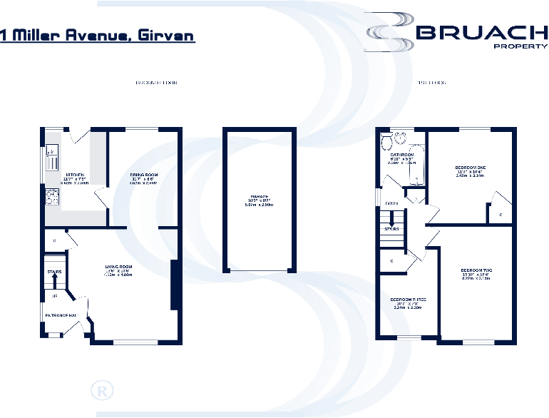 Miller Avenue, Girvan floorplan