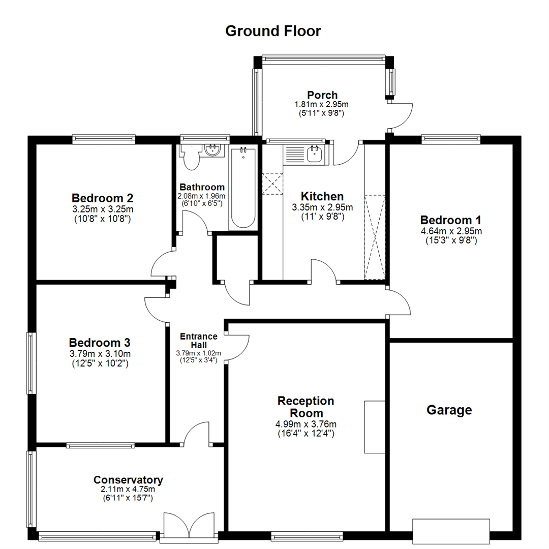 Tothby Lane, Alford floorplan