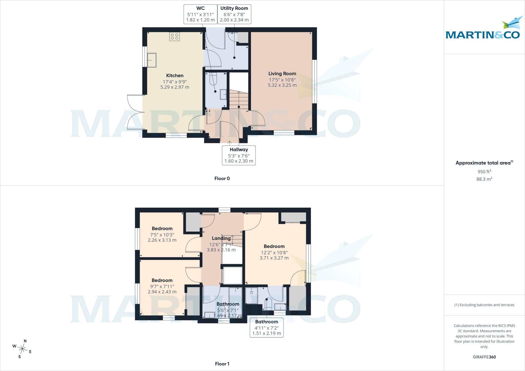 Barrel Court, Hooton floorplan