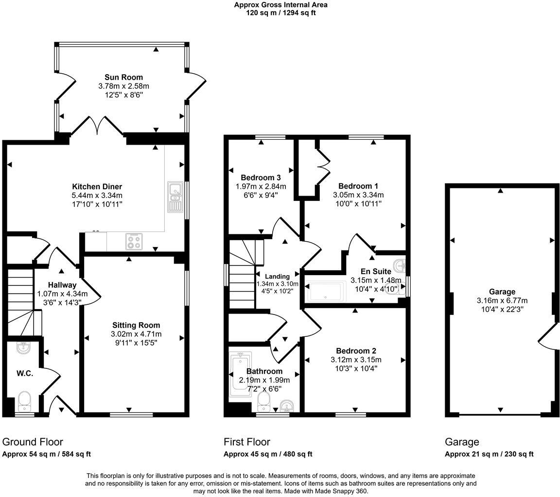 Paddock Close, Sonning Common floorplan