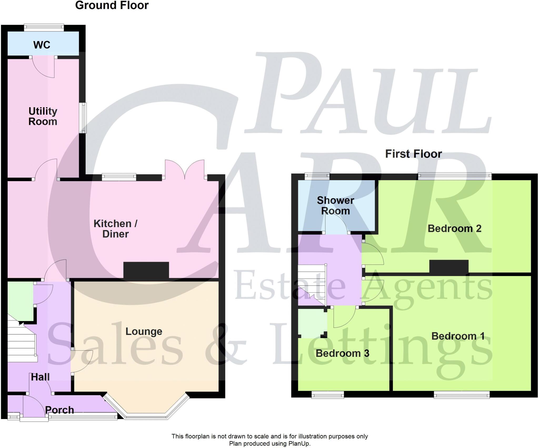 Queens Road, Rushall, WS4 1HY floorplan