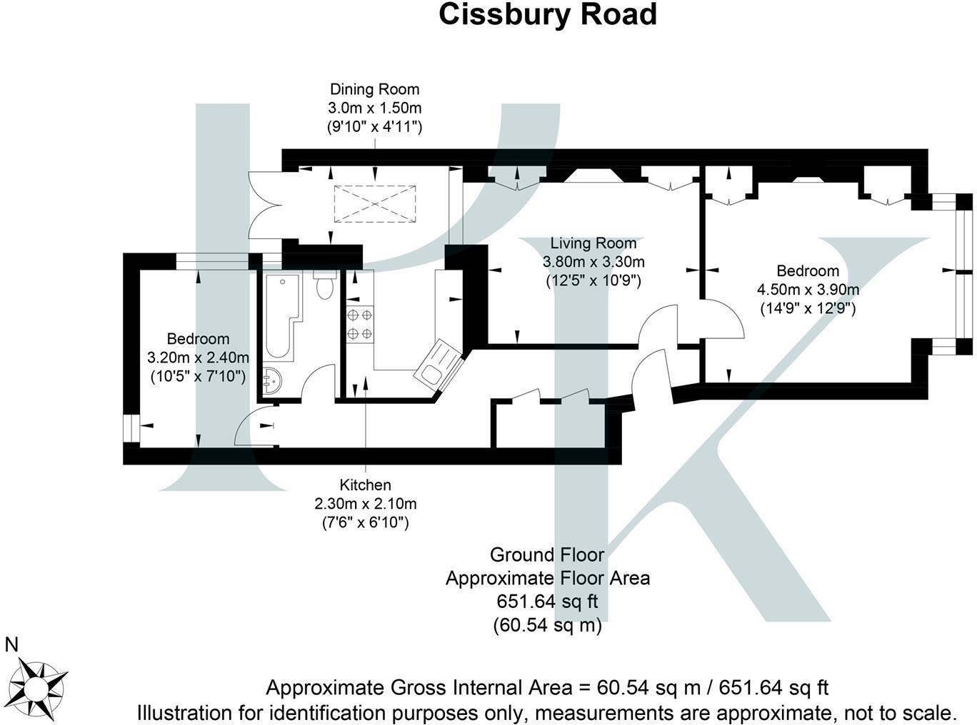 Cissbury Road, Hove floorplan