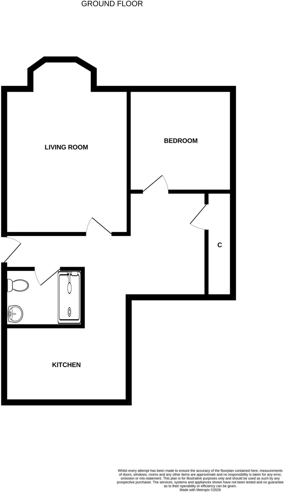 48a Ardconnel Terrace, Inverness, IV2 3EX floorplan