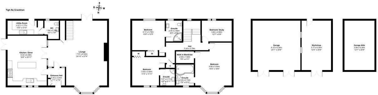 Tigh Na Craobhan, Auchbreck, Glenlivet, Ballindalloch, AB37 floorplan