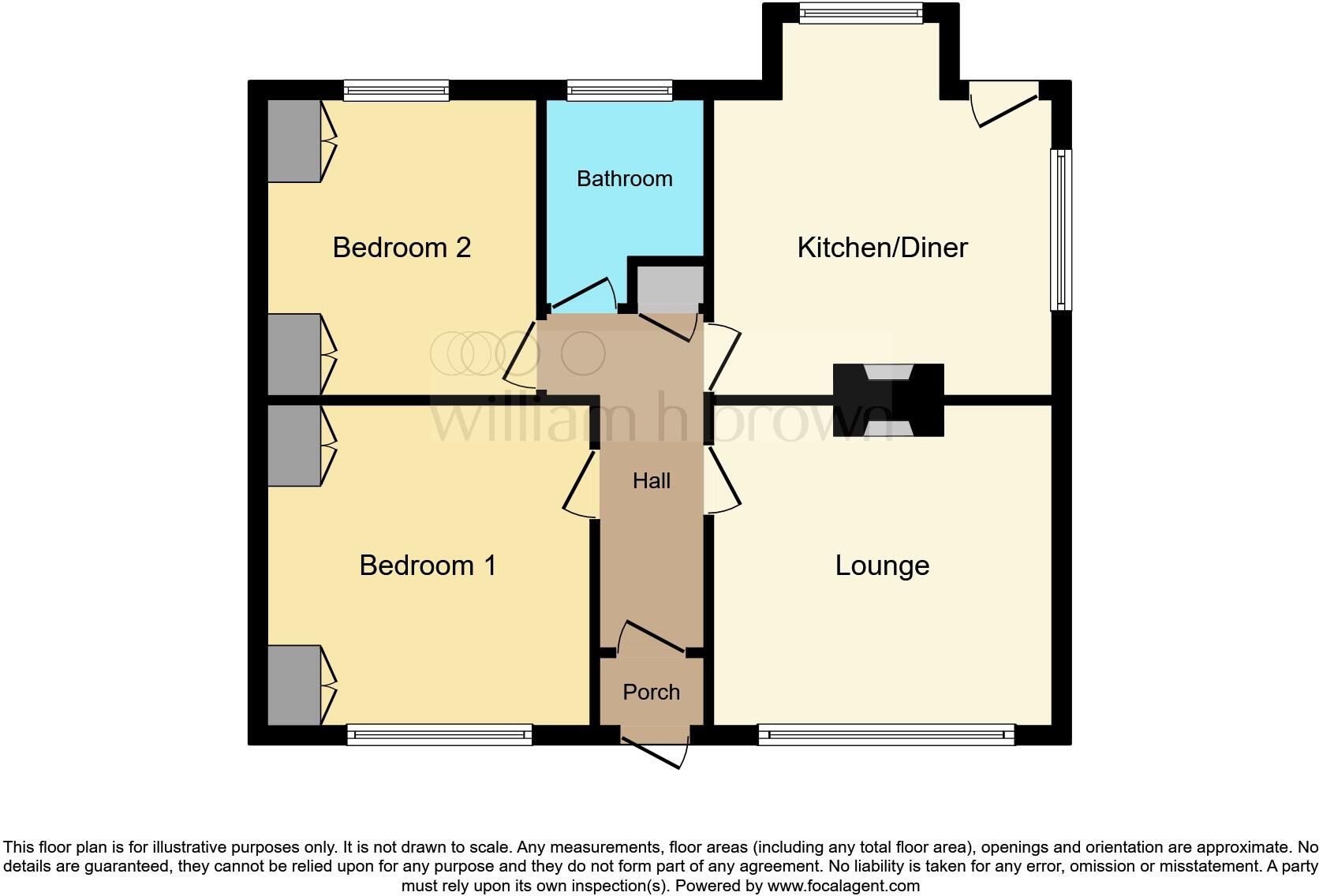 Gypsy Lane, Castleford floorplan