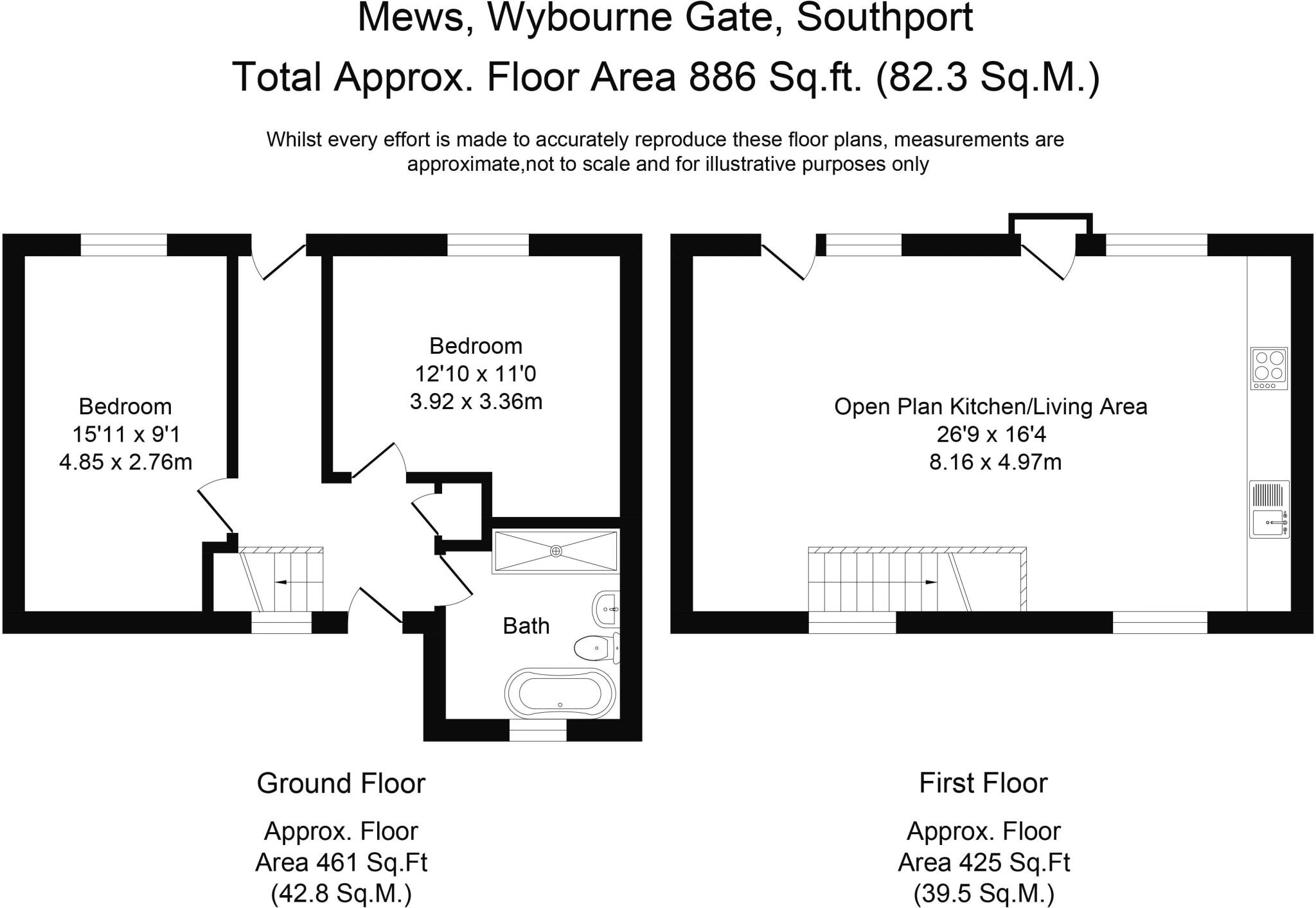 Westcliffe Road, Southport floorplan