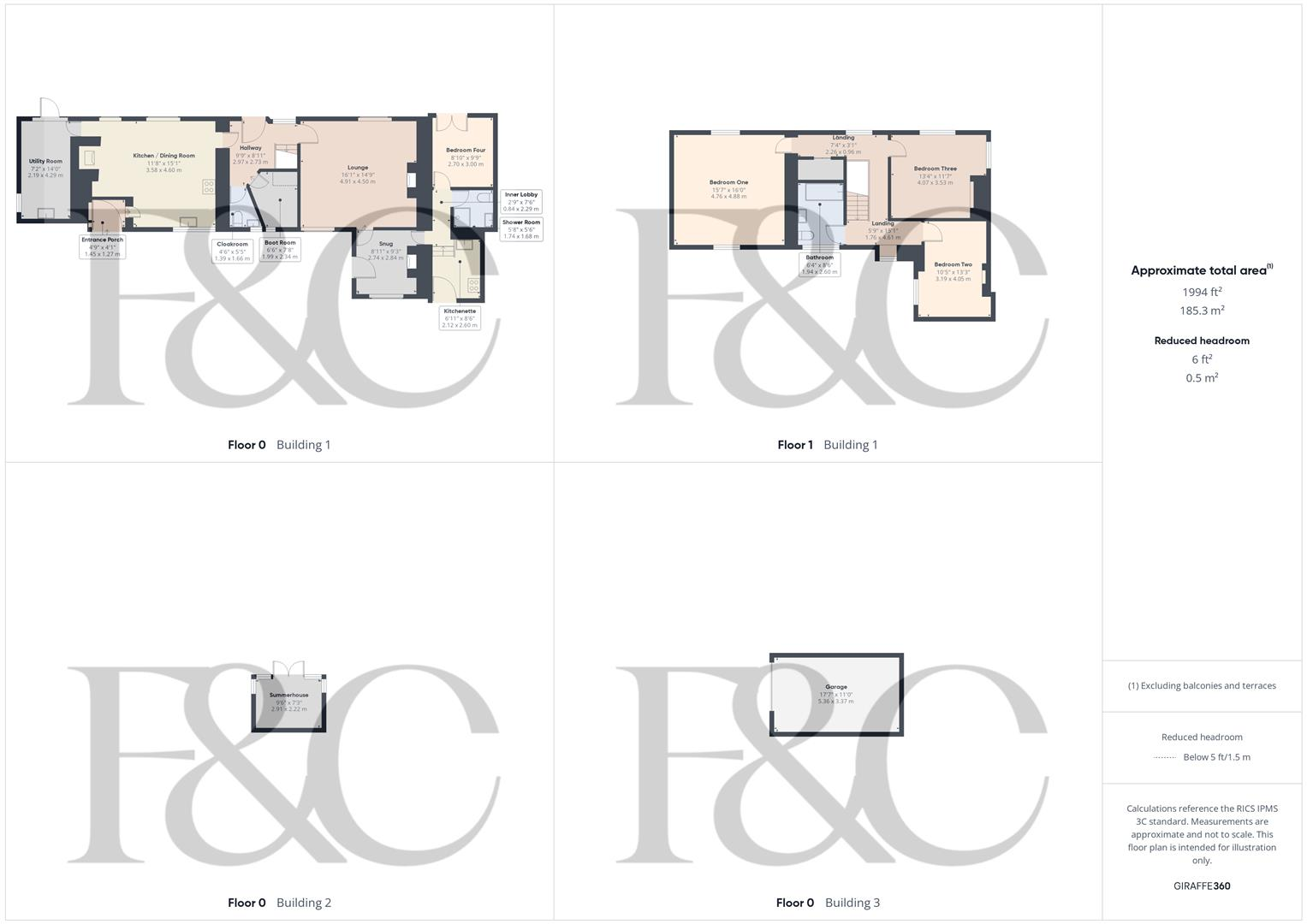 The Glebe House, Carsington, Matlock, Derbyshire floorplan