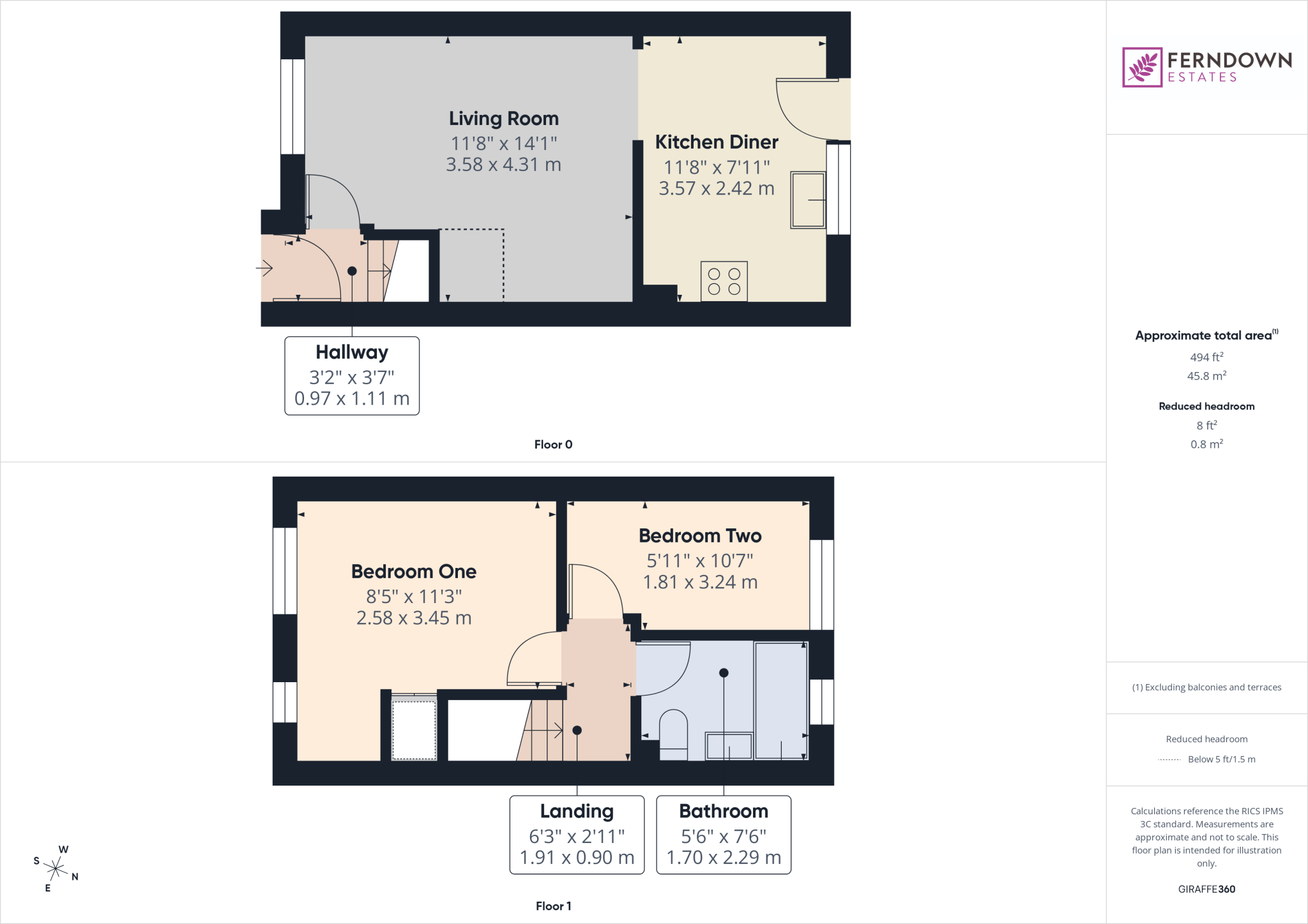 Rotherby Grove, Marston Green, Birmingham, B37 floorplan