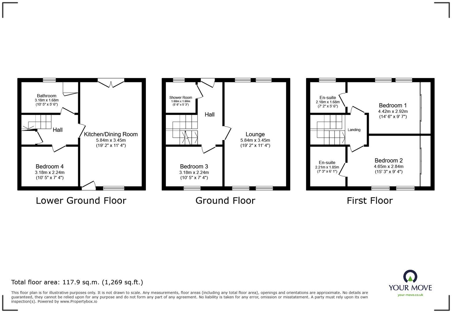 Christopher Road, Chatham, Kent, ME4 floorplan