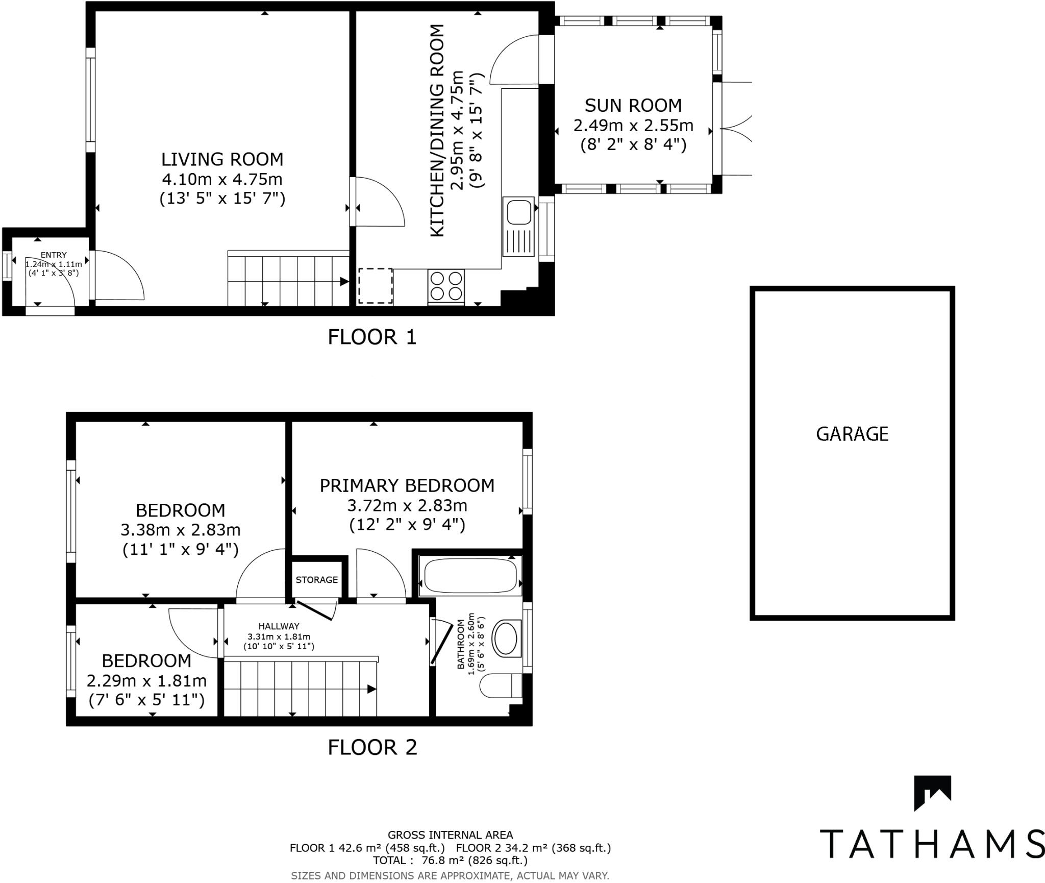 Hanbury Close, Whitchurch, Cardiff floorplan